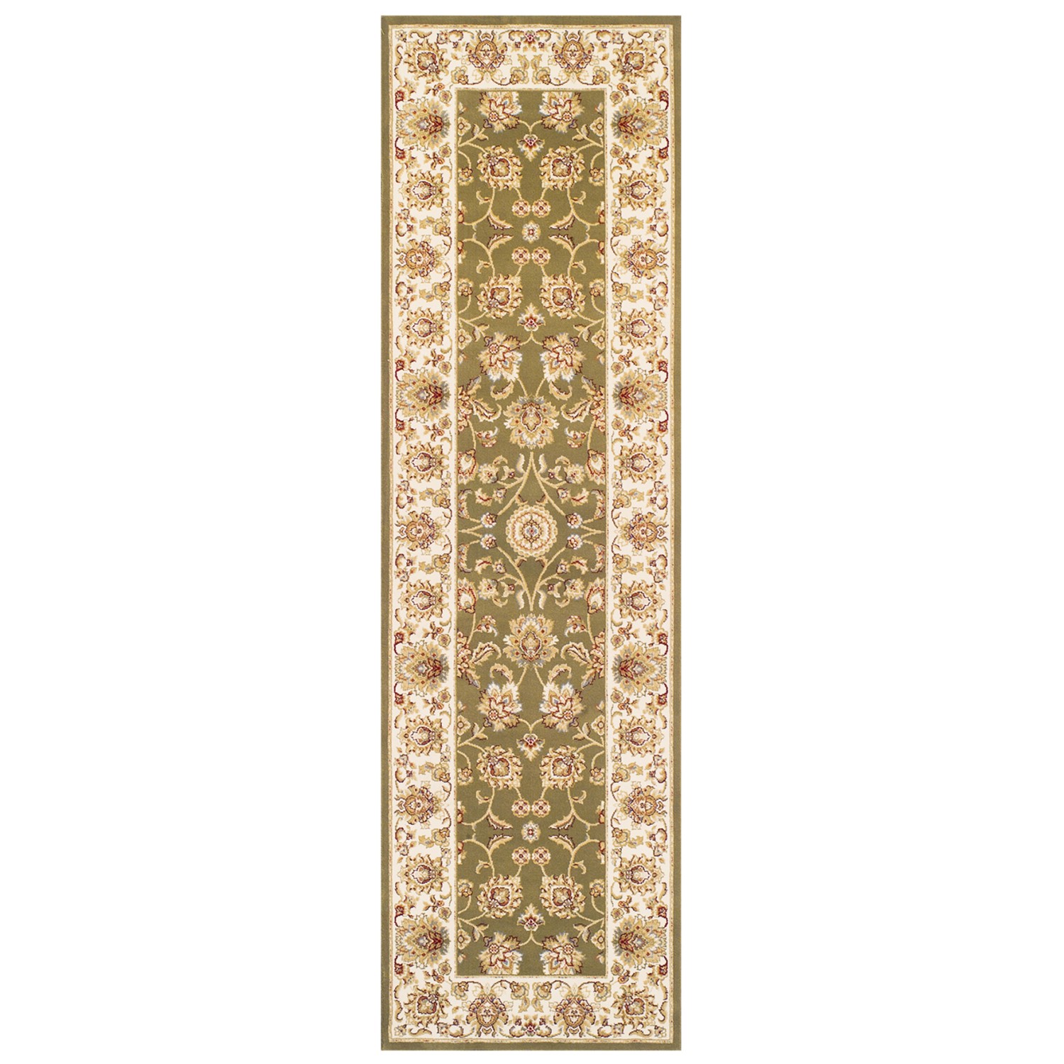 Kendra Traditional Runner - 3330G Green Gold Kendra Traditional Runner - 3330G Green Gold
