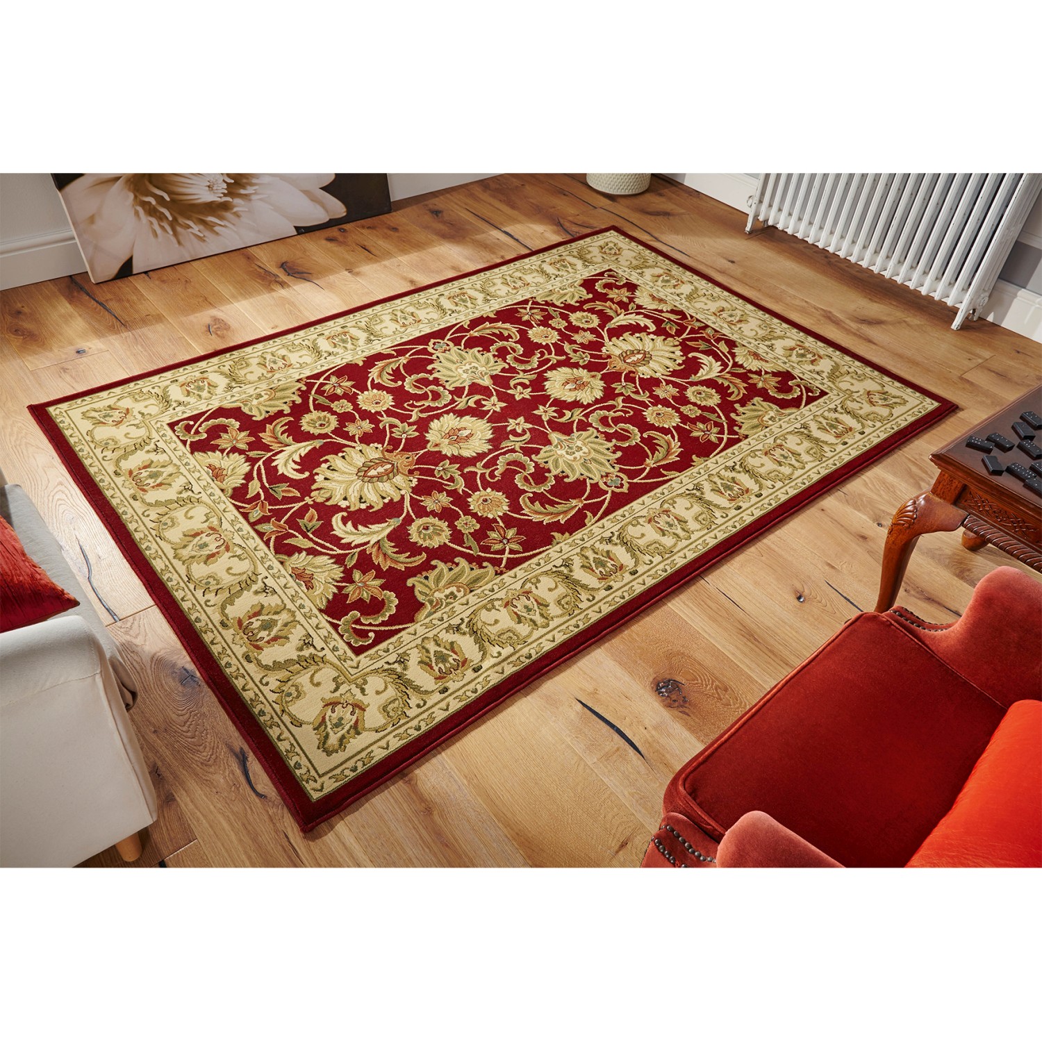 Kendra Traditional Rug - 45M Red Gold