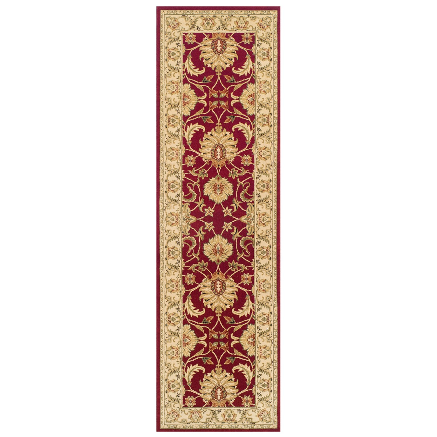 Kendra Traditional Runner - 45M Red Gold Kendra Traditional Runner - 45M Red Gold