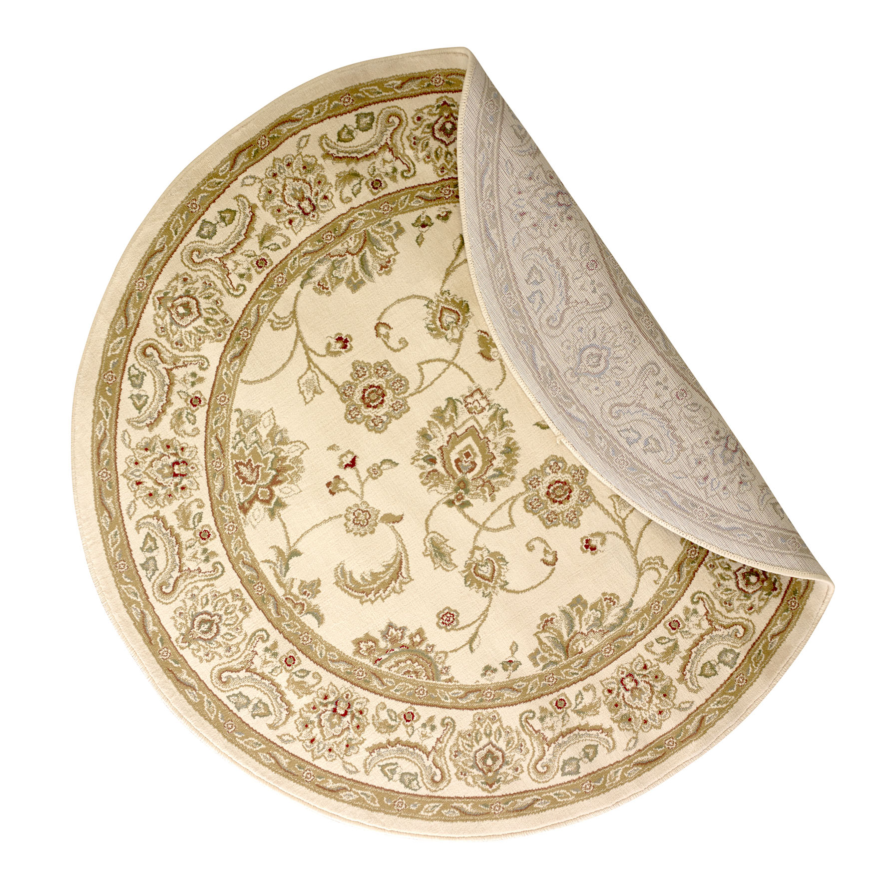 Kendra Traditional Circle Rug - 2330X Cream Gold Kendra Traditional Circle Rug - 2330X Cream Gold
