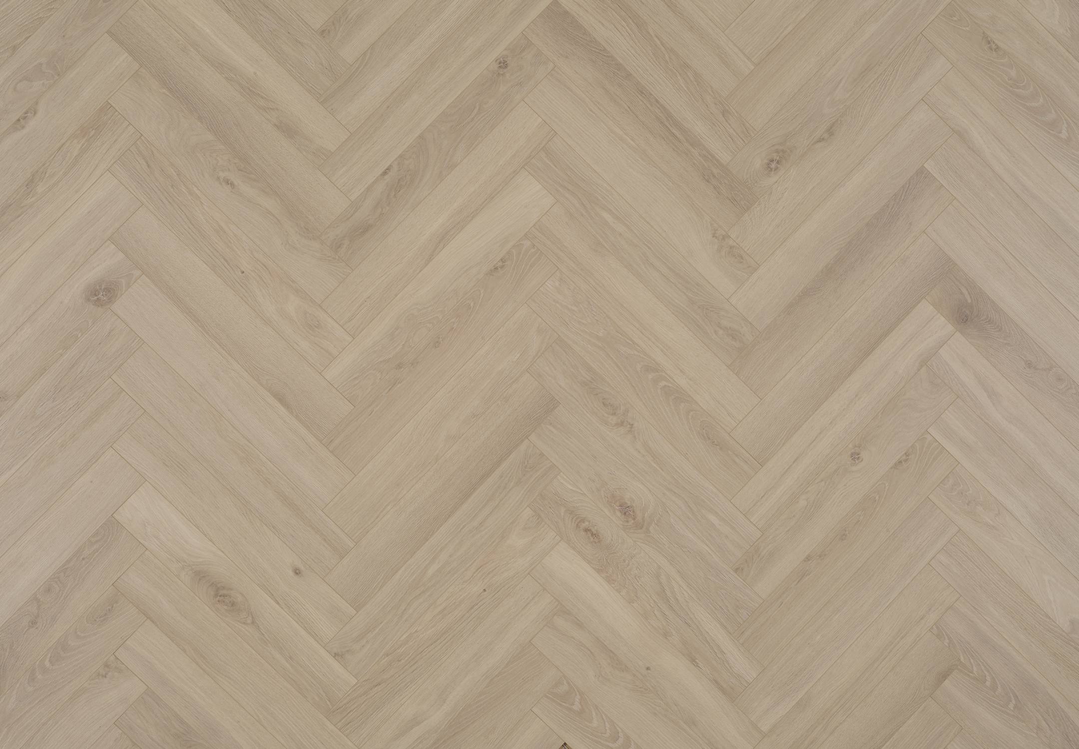 Bloom Sand Natural Wood Herringbone