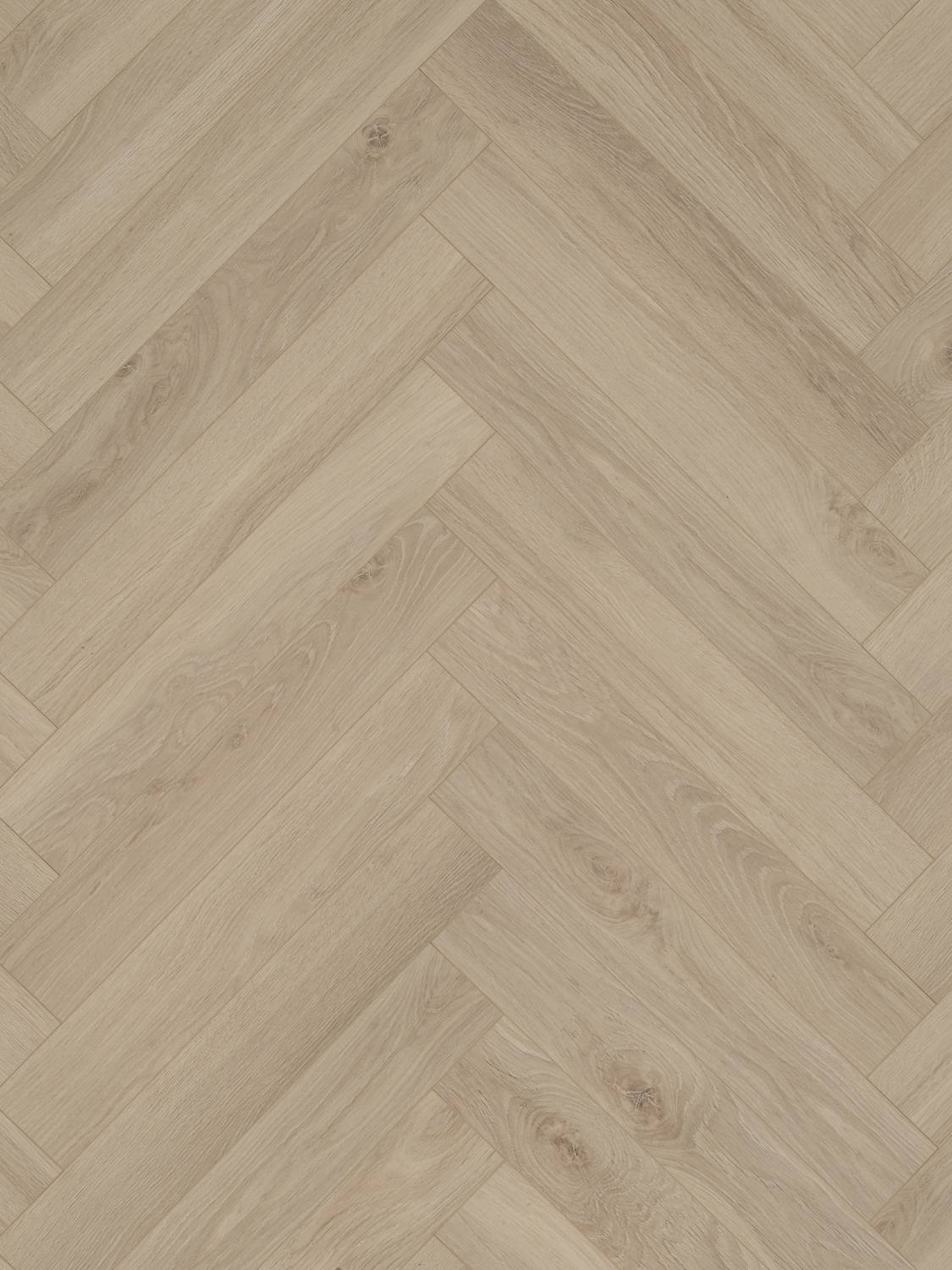 Bloom Sand Natural Wood Herringbone