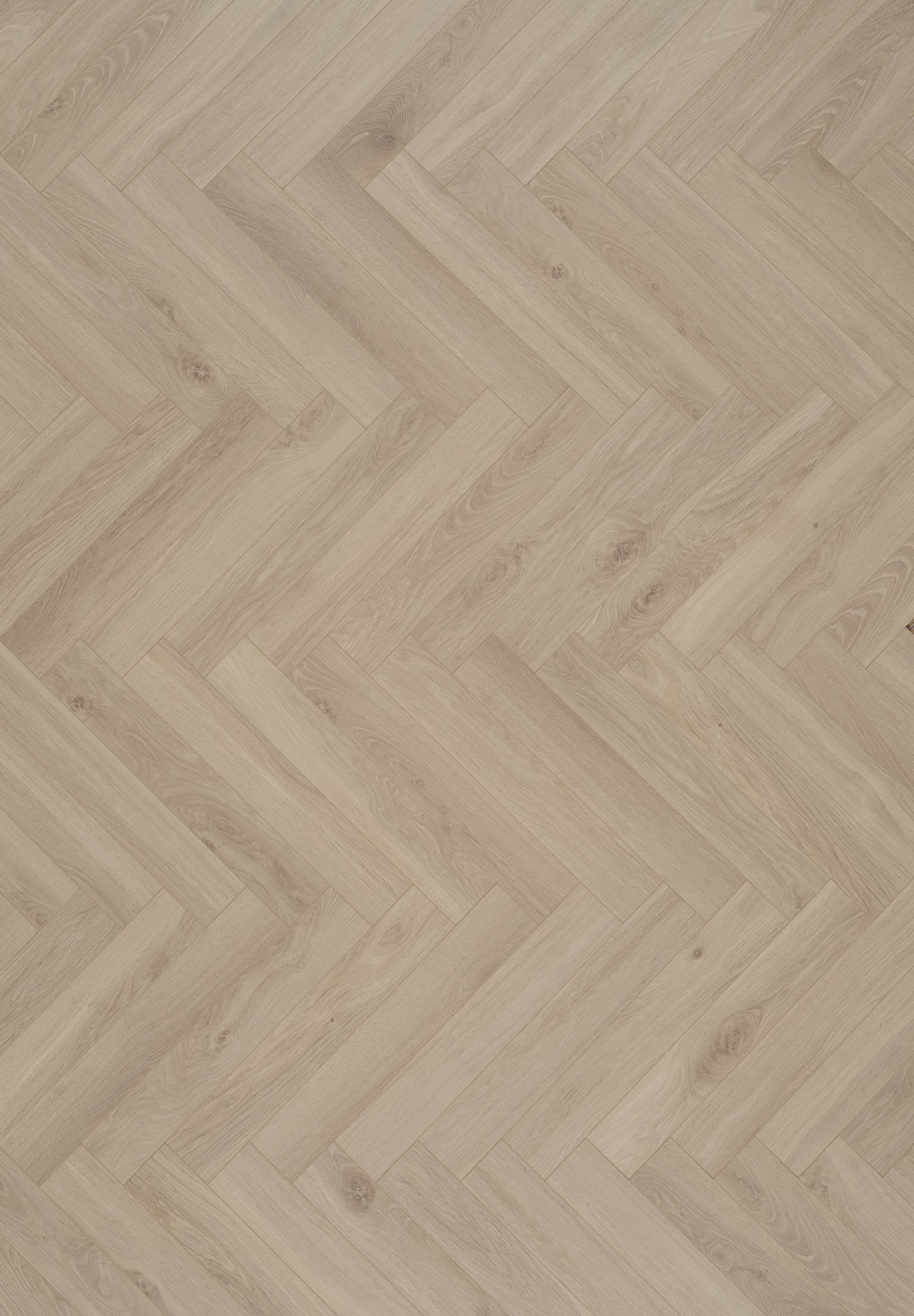 Bloom Sand Natural Wood Herringbone