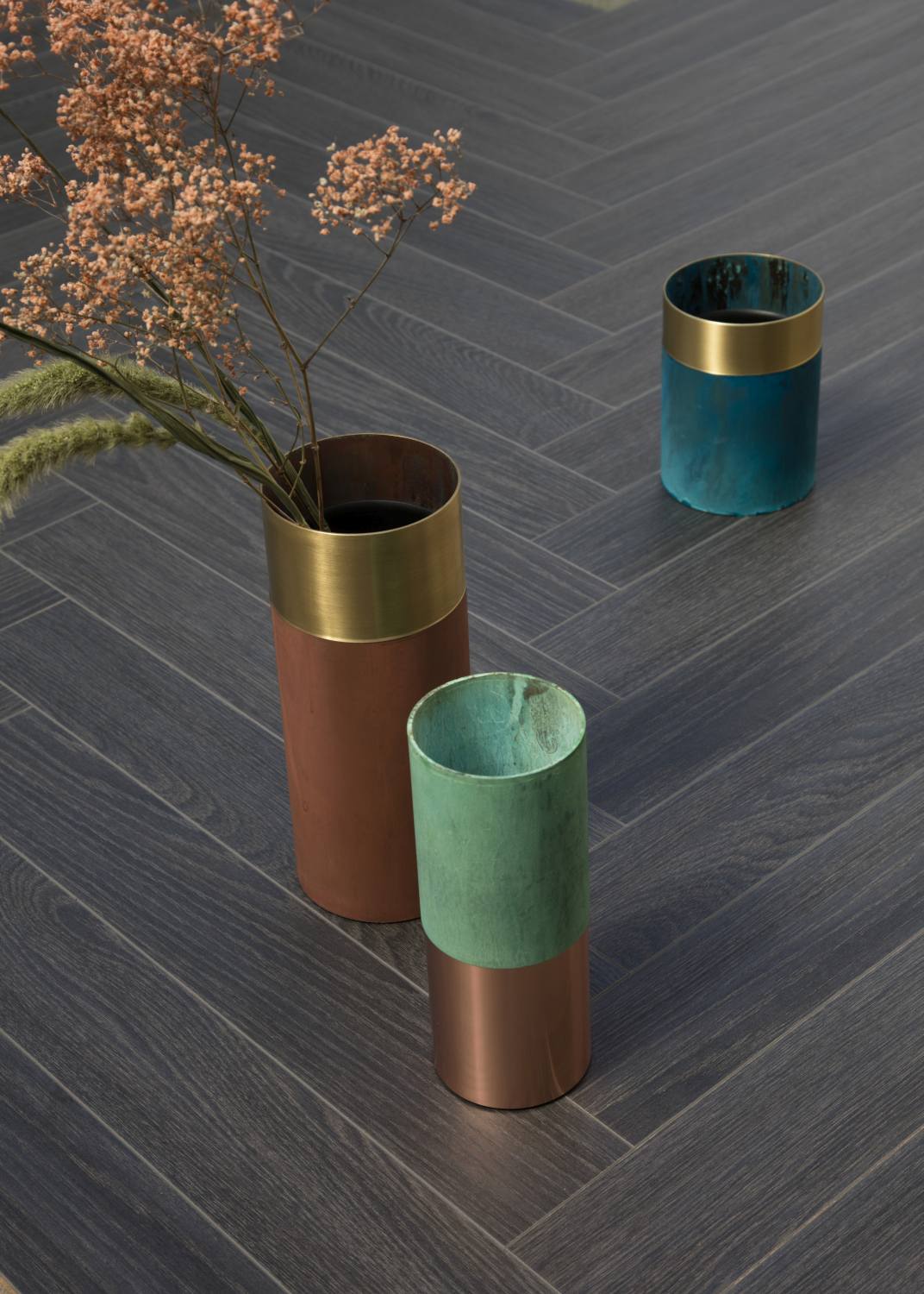 Charme Black Wood Herringbone Charme Black Wood Herringbone