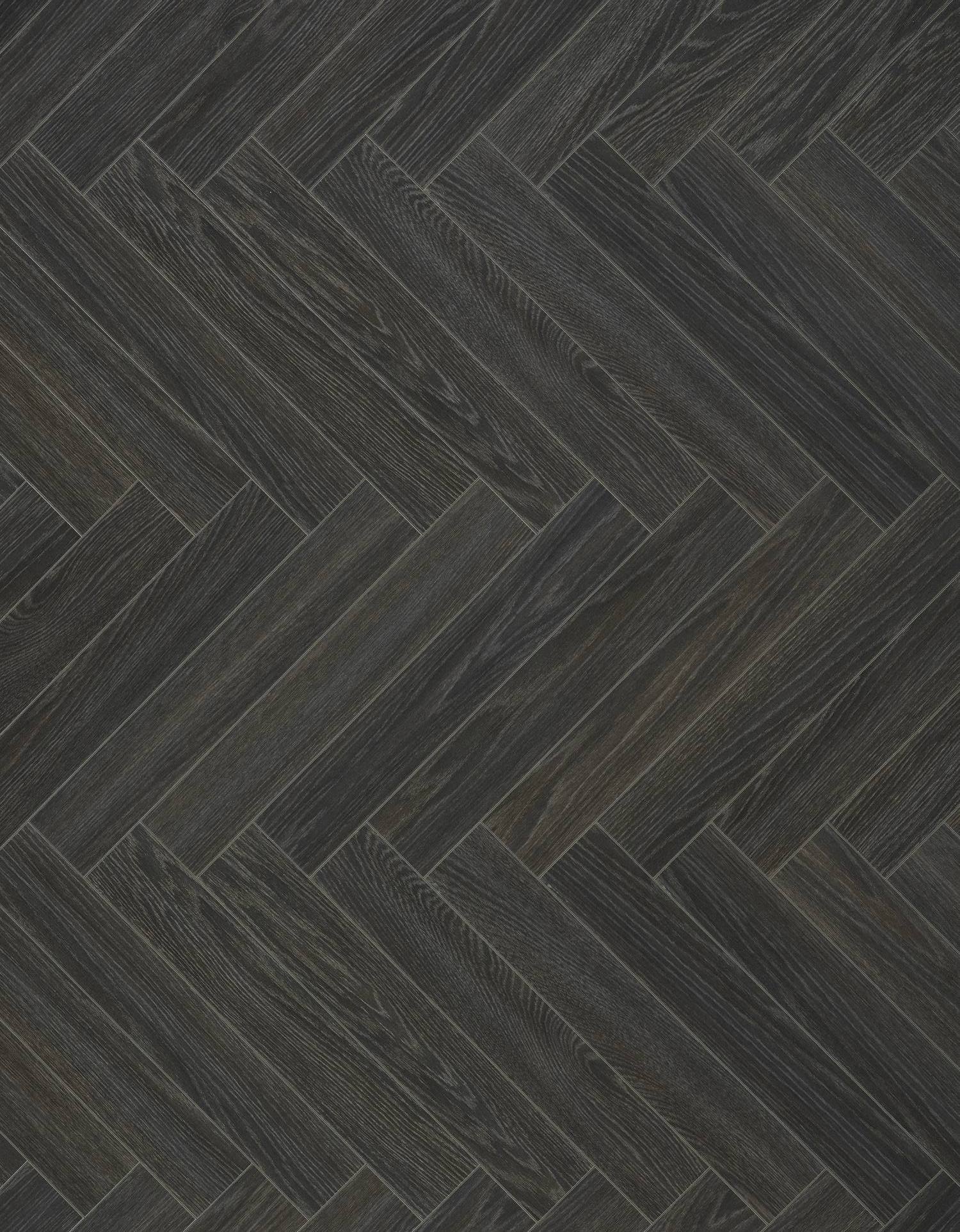 Charme Black Wood Herringbone Charme Black Wood Herringbone