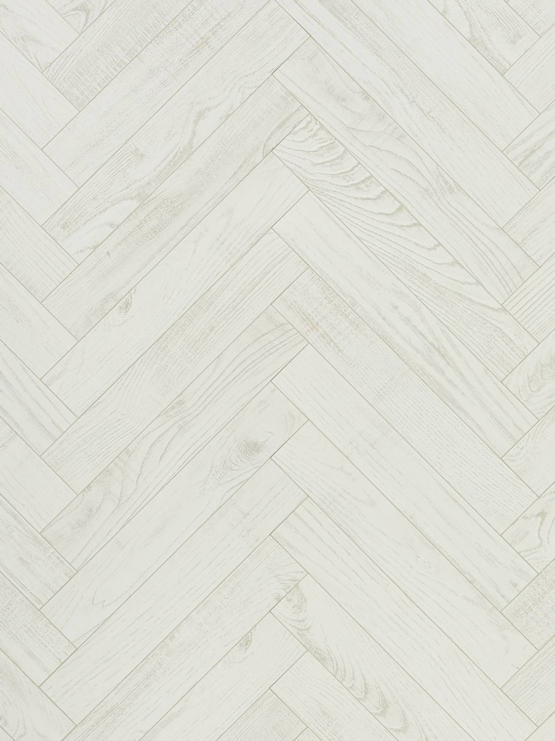 Chestnut White Wood Herringbone