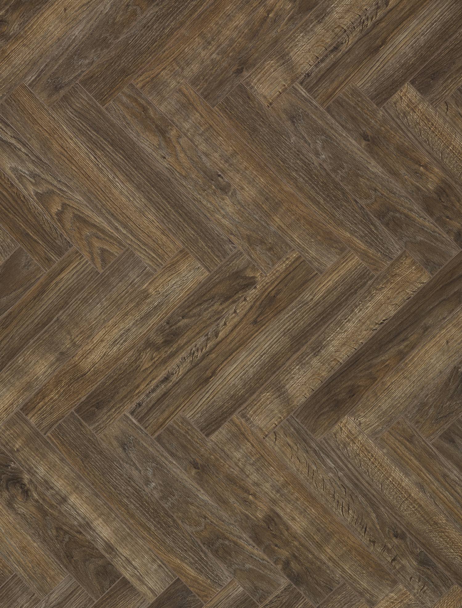 Java Brown Wood Herringbone