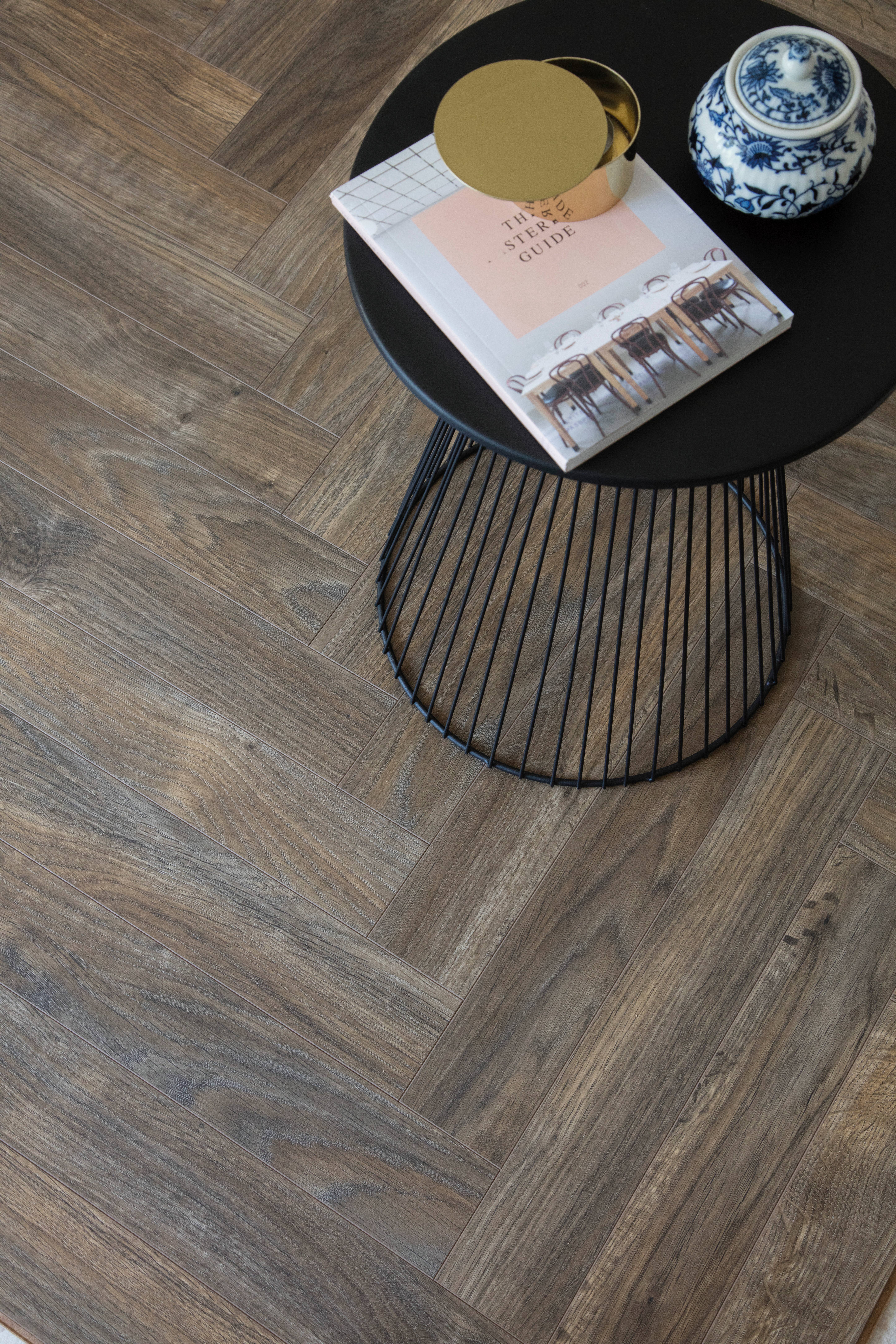 Java Brown Wood Herringbone Java Brown Wood Herringbone