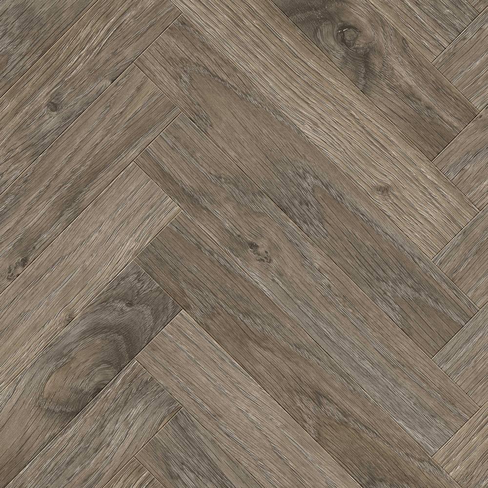 Java Brown Wood Herringbone