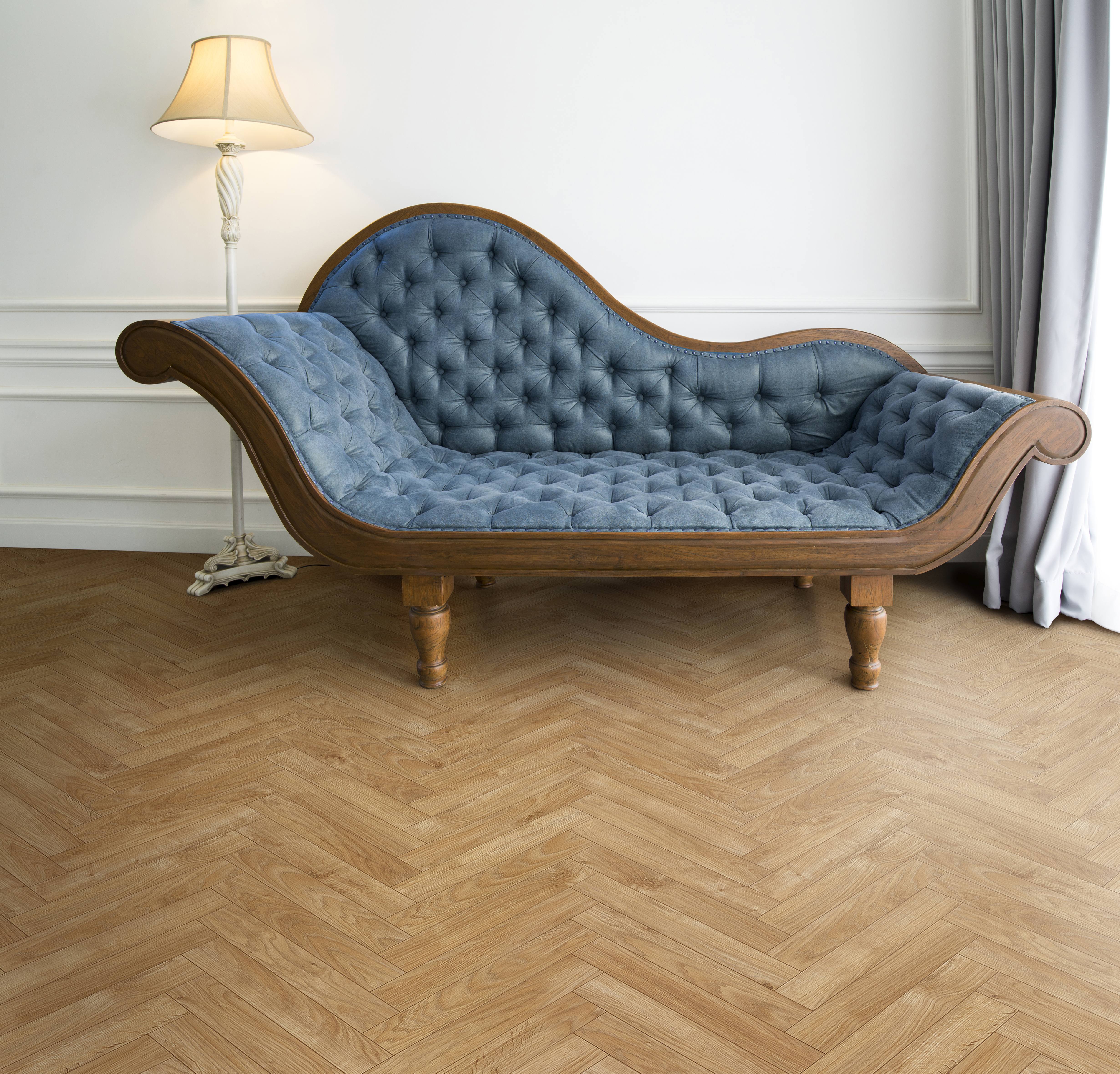 Java Natural Wood Herringbone