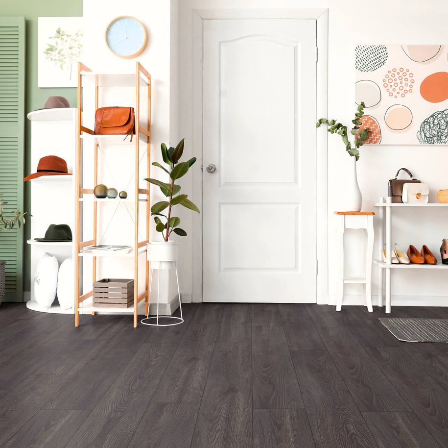 Waterproof Elba Oak Black