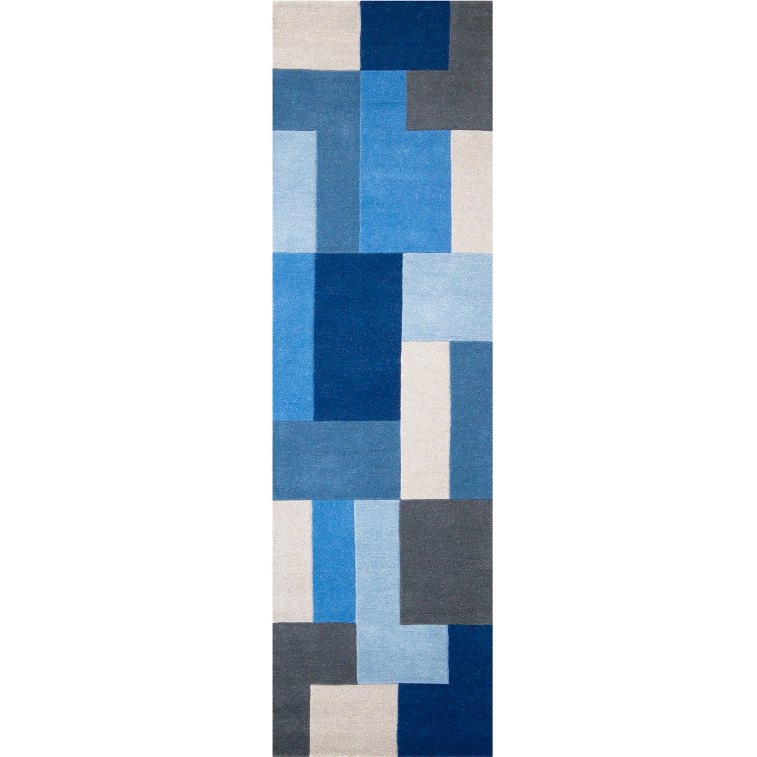 Lexus Geometric Rug - Blue