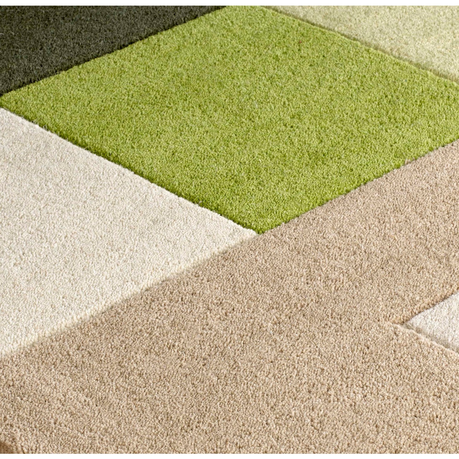 Lexus Geometric Rug - Green Lexus Geometric Rug - Green