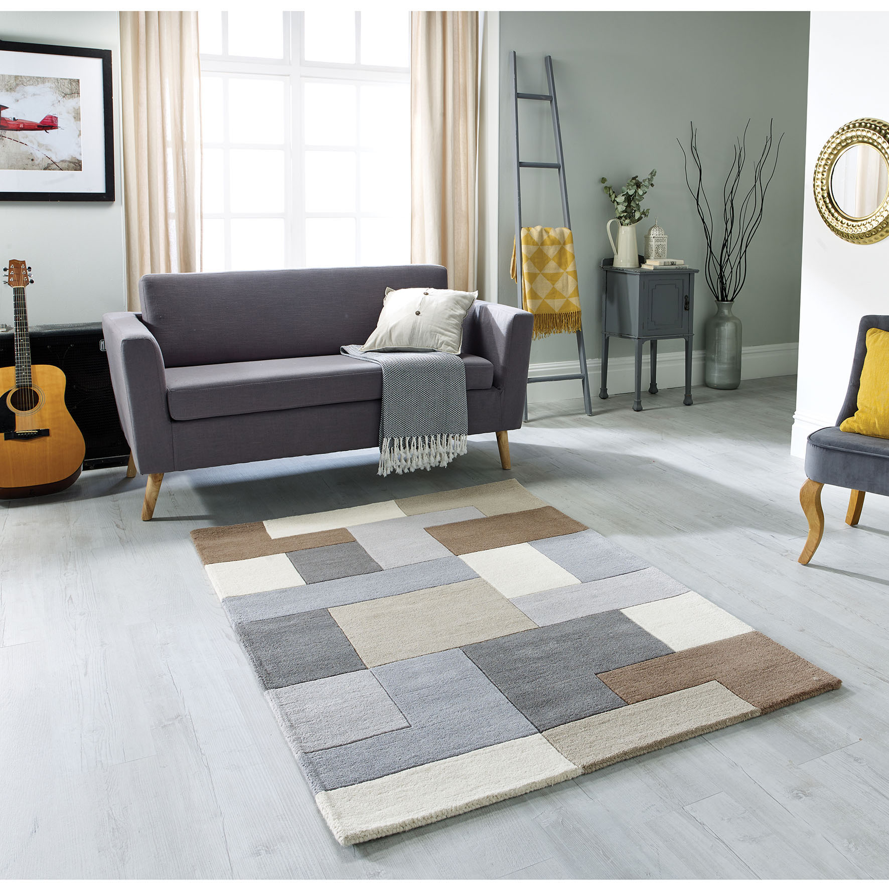 Lexus Geometric Rug - Neutral Lexus Geometric Rug - Neutral