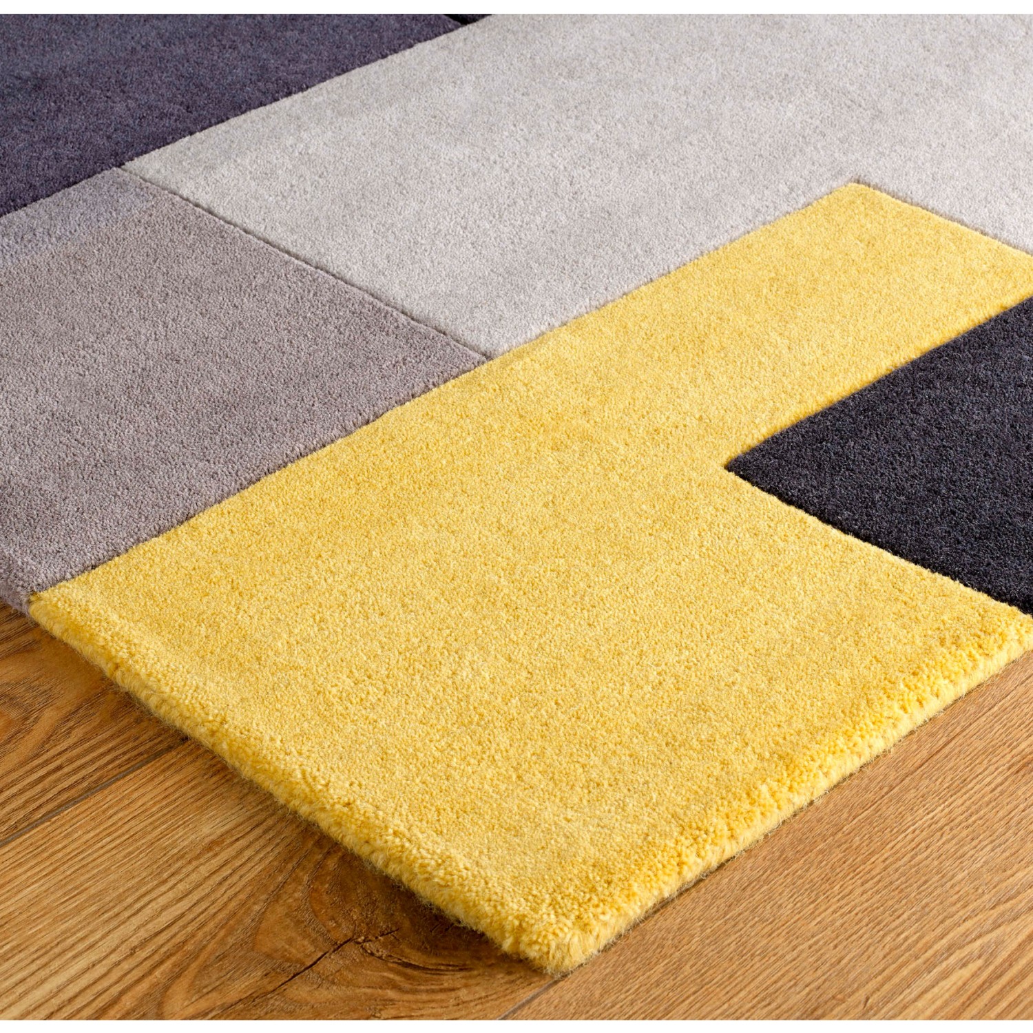 Lexus Geometric Rug - Yellow