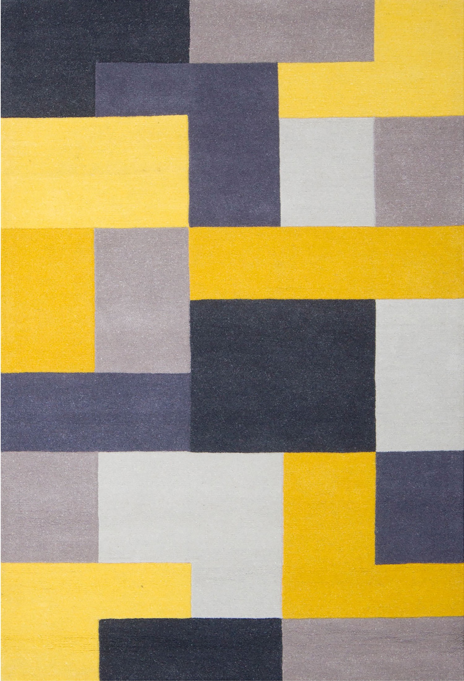 Lexus Geometric Rug - Yellow