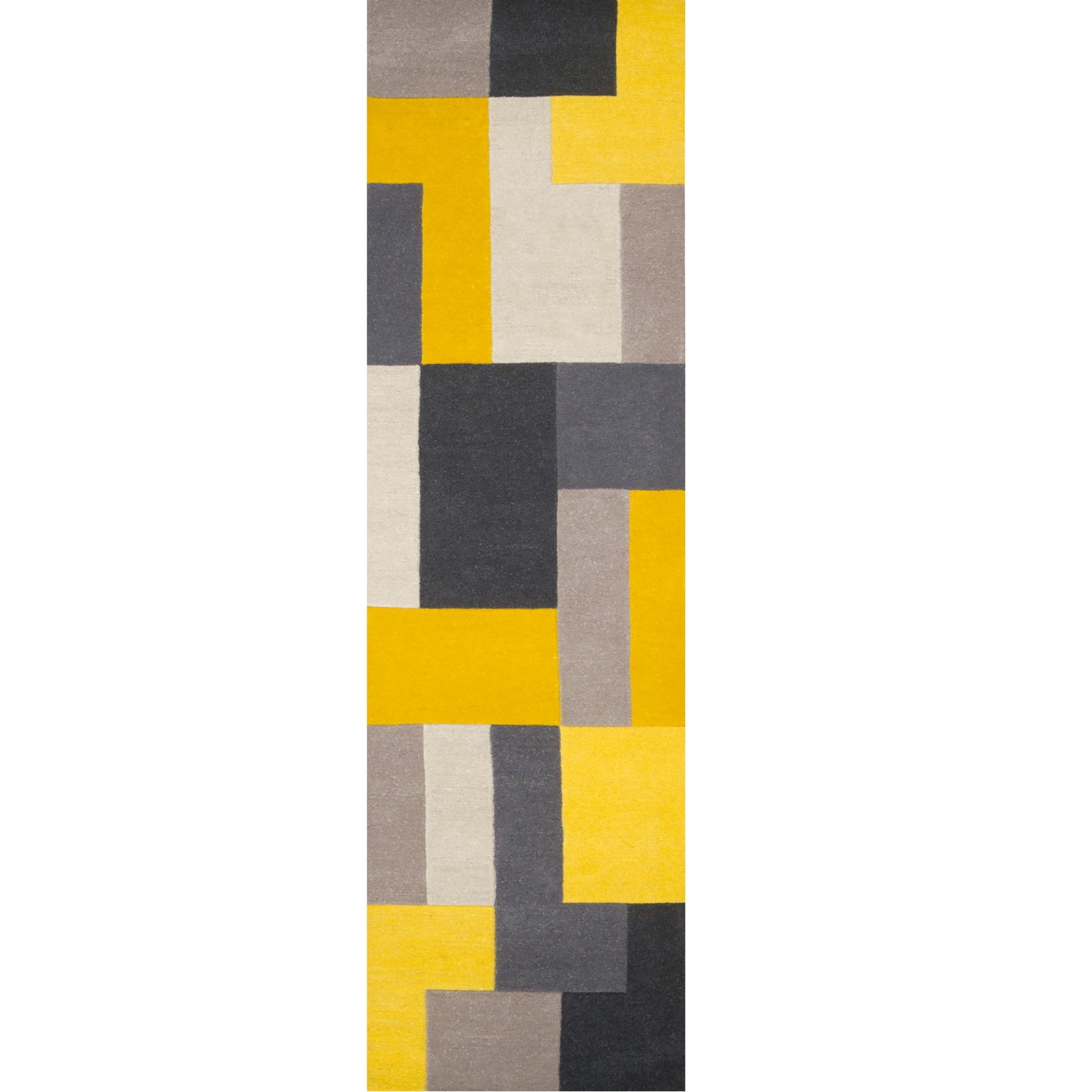 Lexus Geometric Rug - Yellow