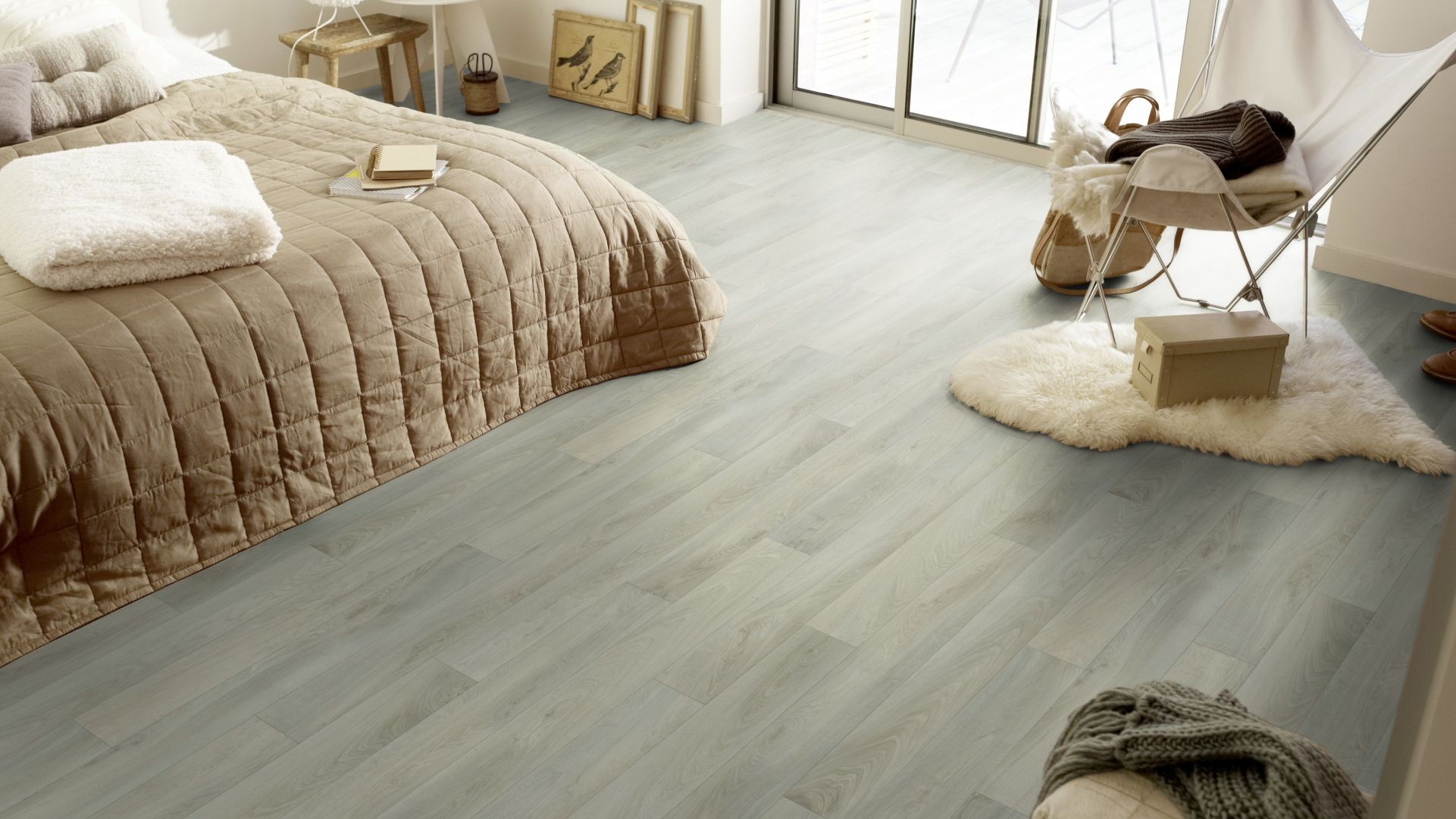 Floormaster Vinyl - Silver French Oak Floormaster Vinyl - Silver French Oak