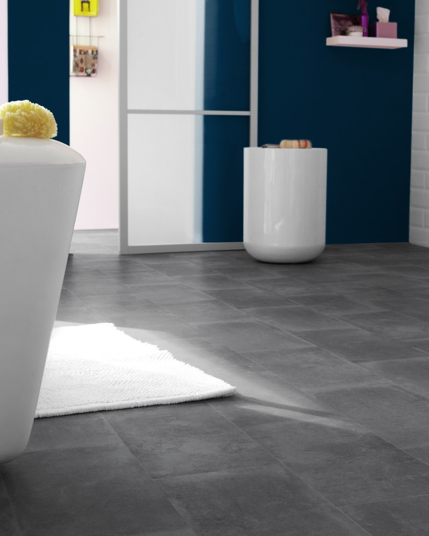 Iconic Tile Vinyl - Sorento Dark Iconic Tile Vinyl - Sorento Dark