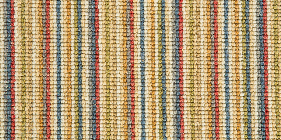 Mississippi Wool Loop Stripes Carpet - WS113 Pastels Mississippi Wool Loop Stripes Carpet - WS113 Pastels