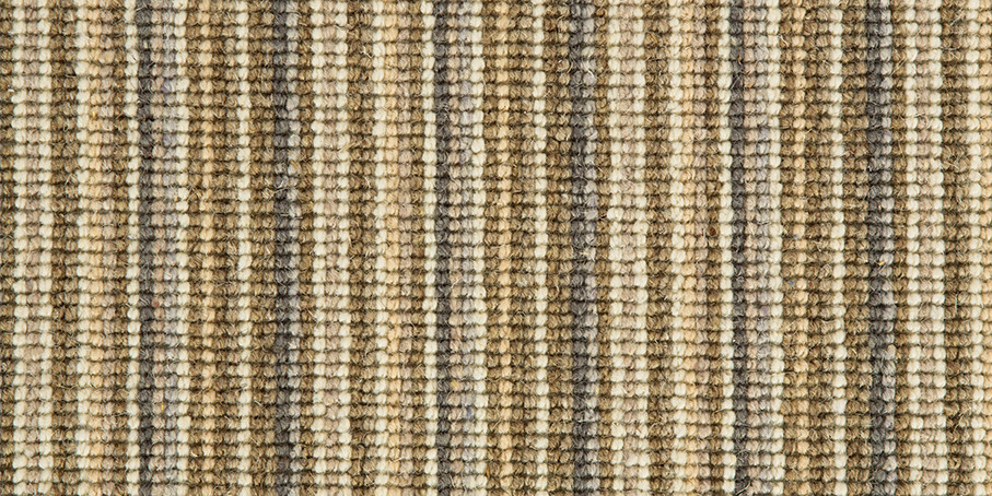Mississippi Wool Loop Stripes Carpet - WS119 Sand Willow Mississippi Wool Loop Stripes Carpet - WS119 Sand Willow