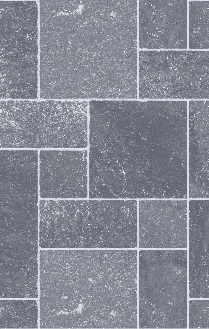 Mammoth Tile Vinyl - Grey M1510