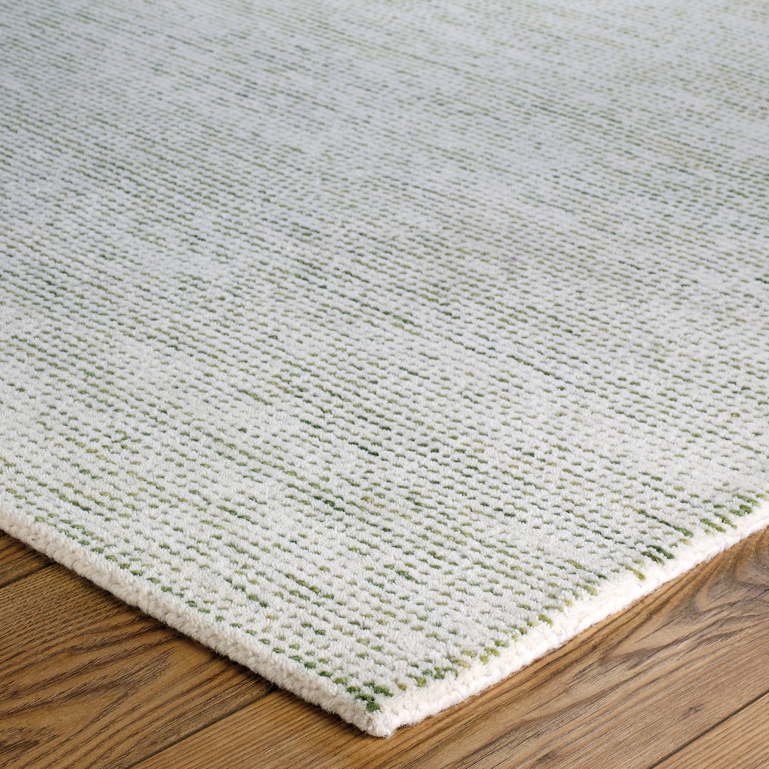 Milano Plain Rug - Green