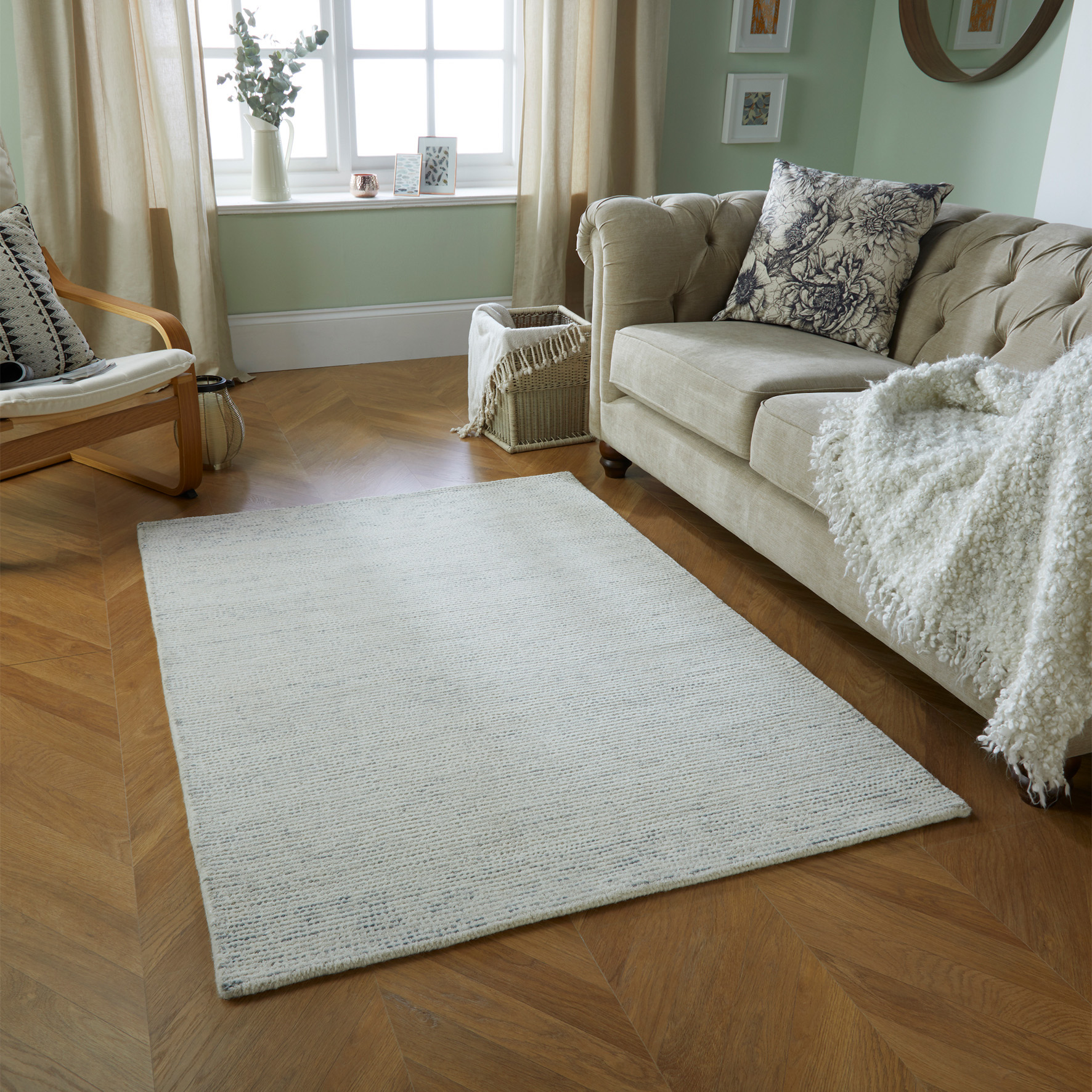 Milano Plain Rug - Grey Milano Plain Rug - Grey