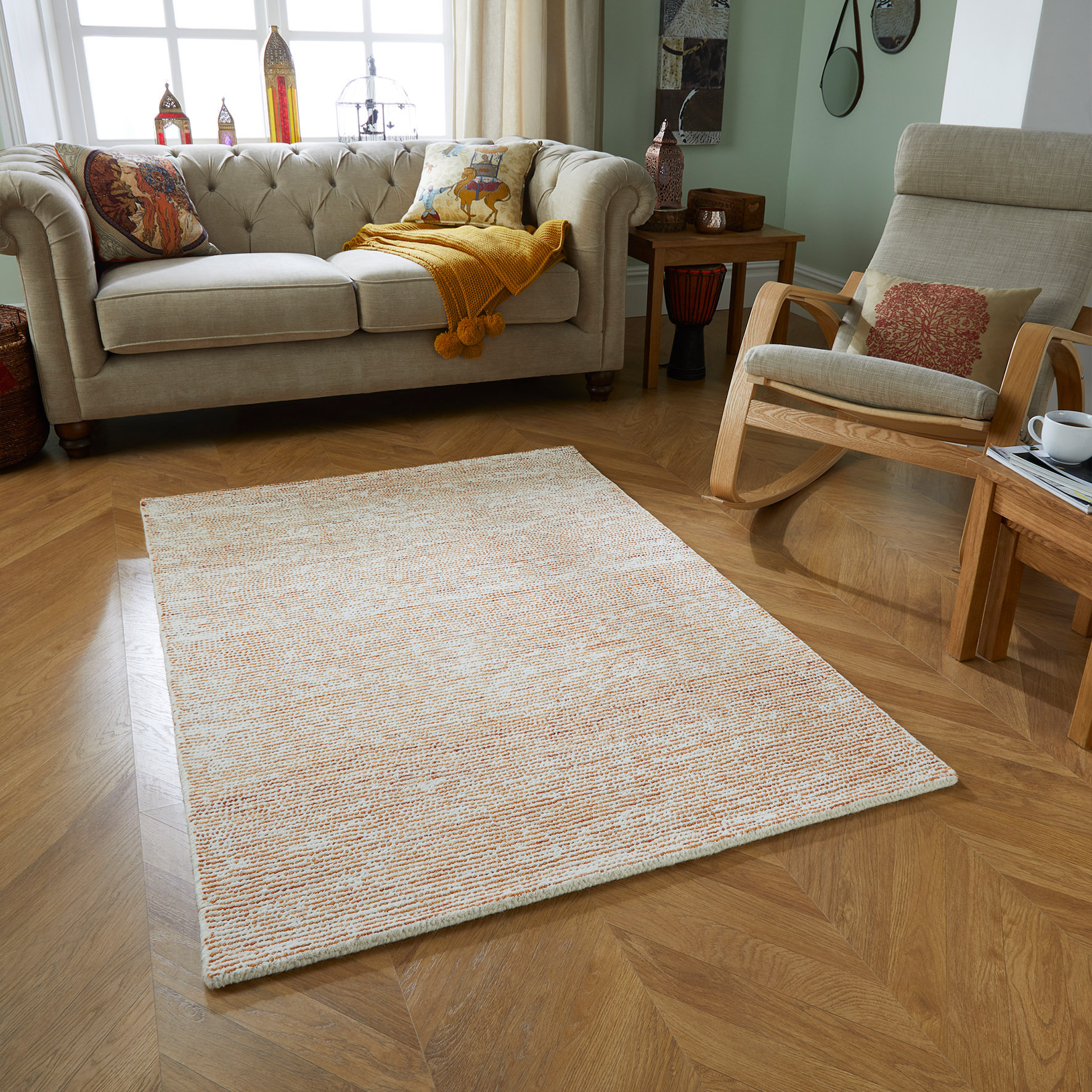 Milano Plain Rug - Terra Milano Plain Rug - Terra