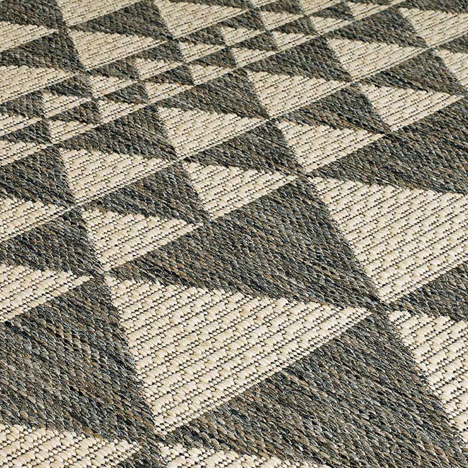 Moda Anti Slip Flatweave Rug - Prism Grey