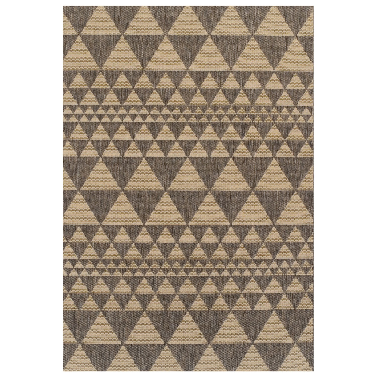 Moda Anti Slip Flatweave Rug - Prism Grey