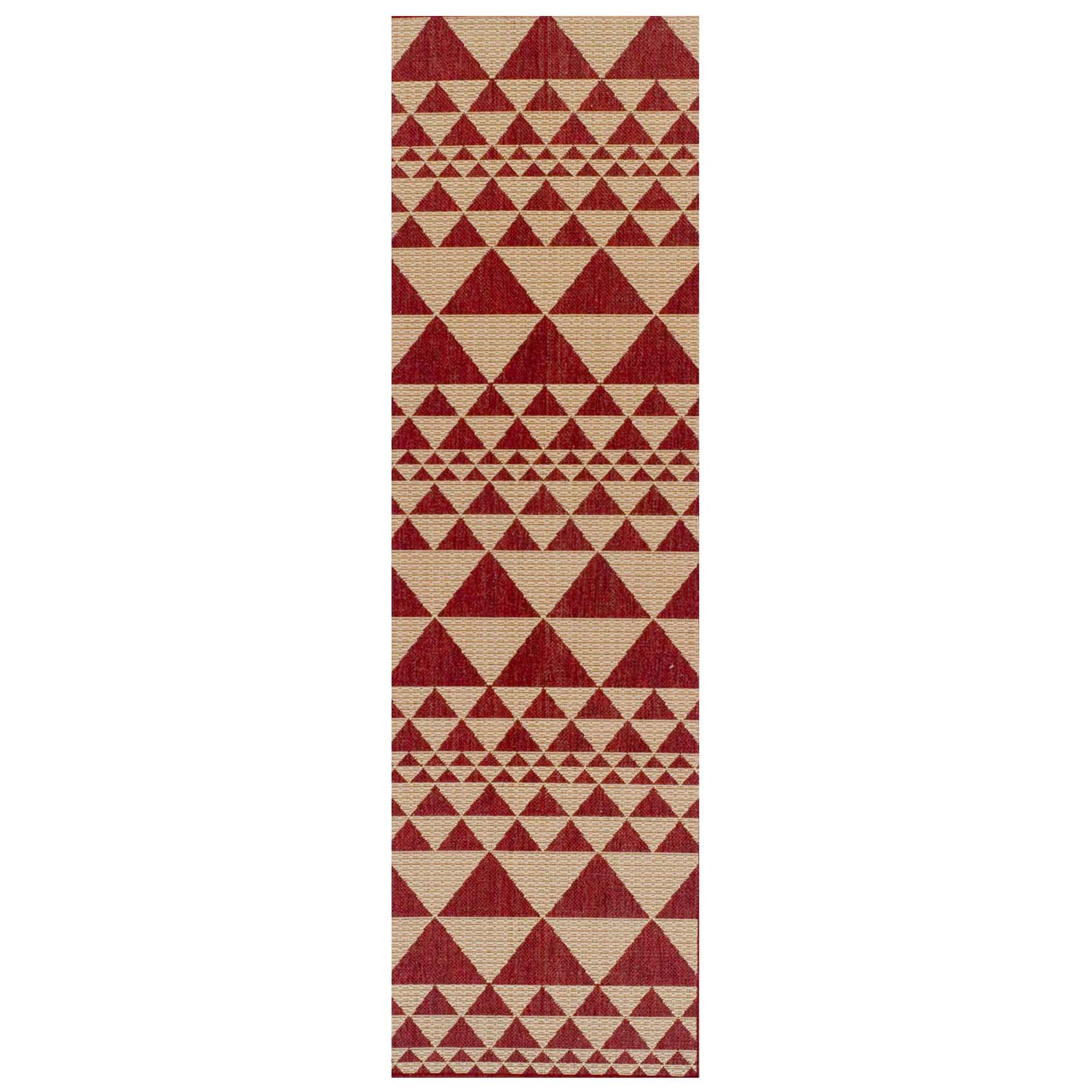 Moda Anti Slip Flatweave Runner - Prism Red