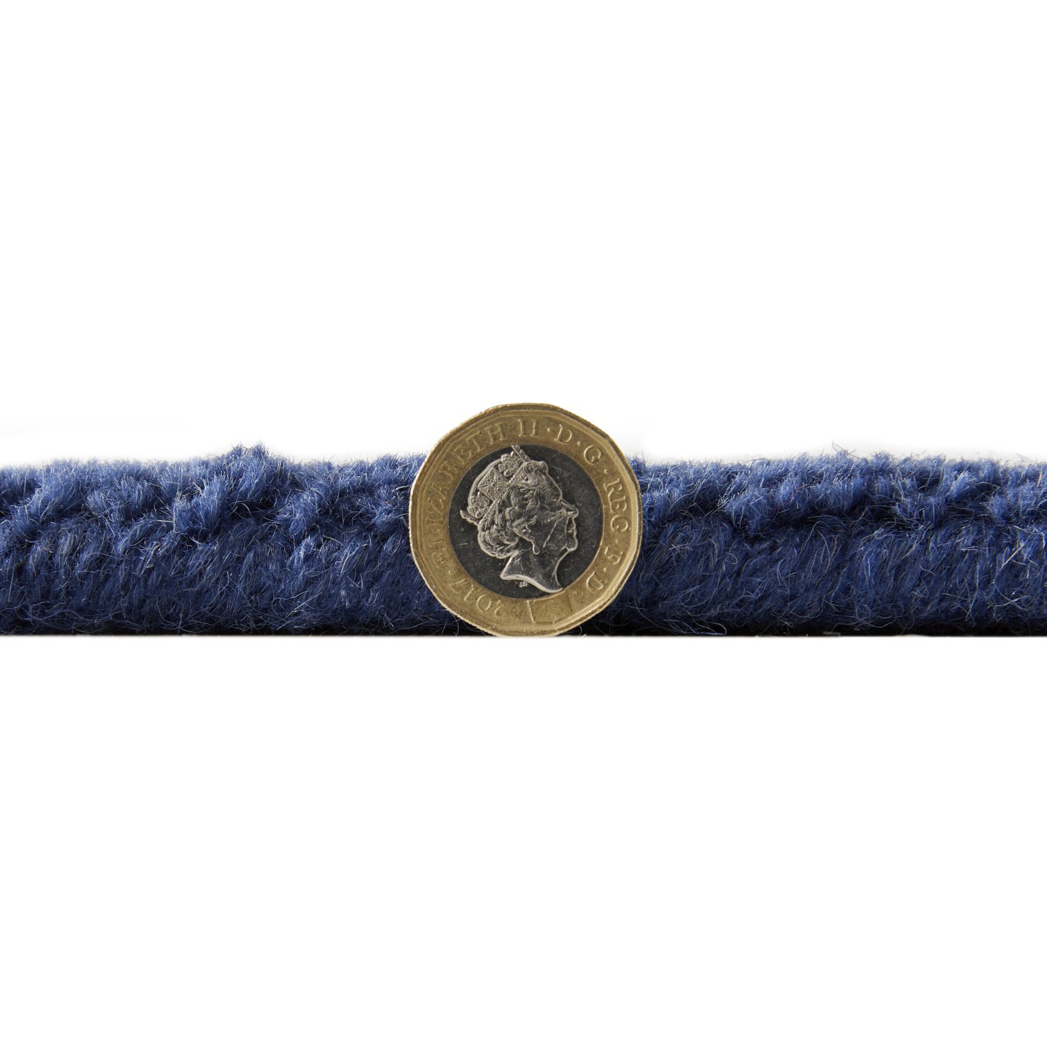 Colours Bordered Wool Rug - Blue Colours Bordered Wool Rug - Blue