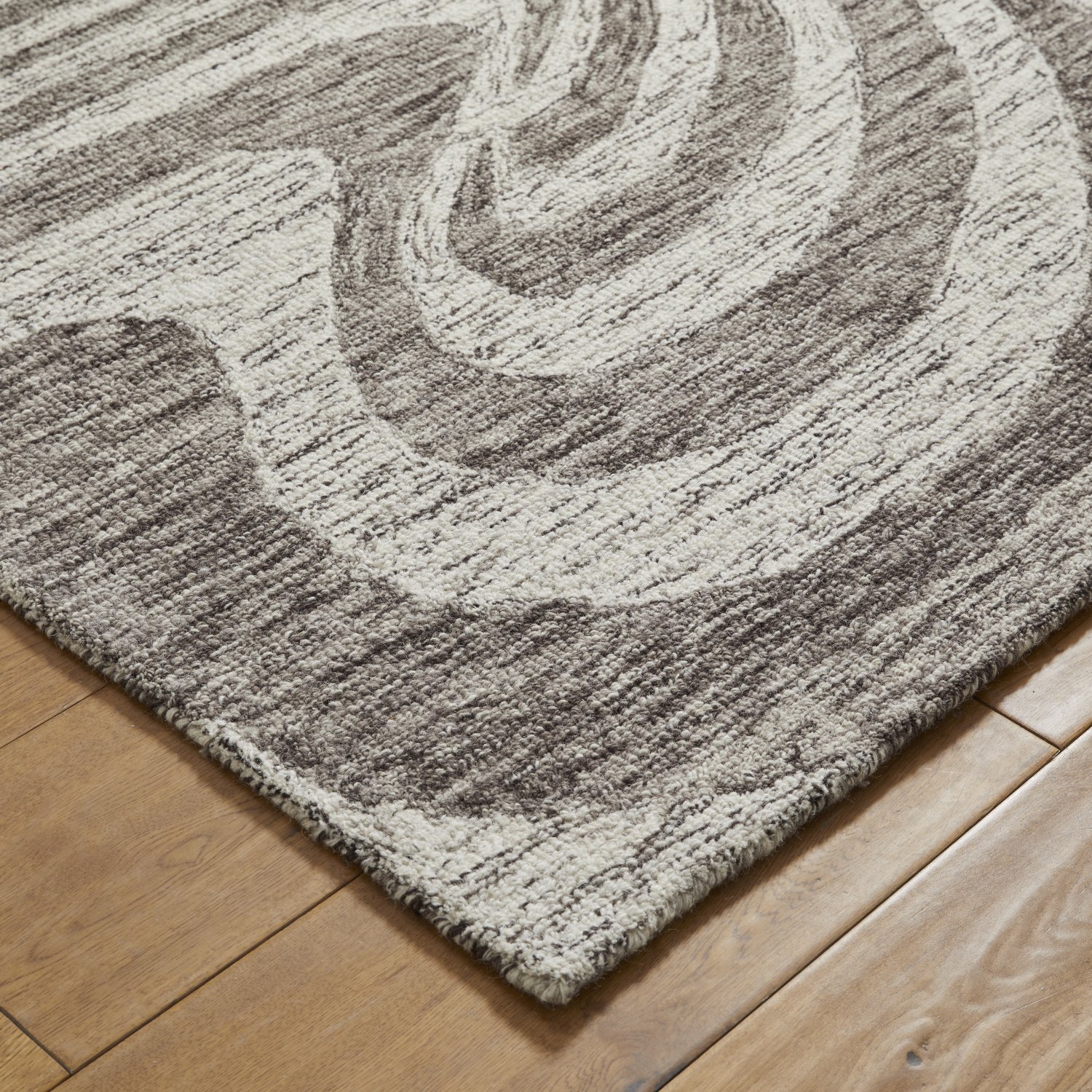 Elements Modern Wool Rug - Cycle