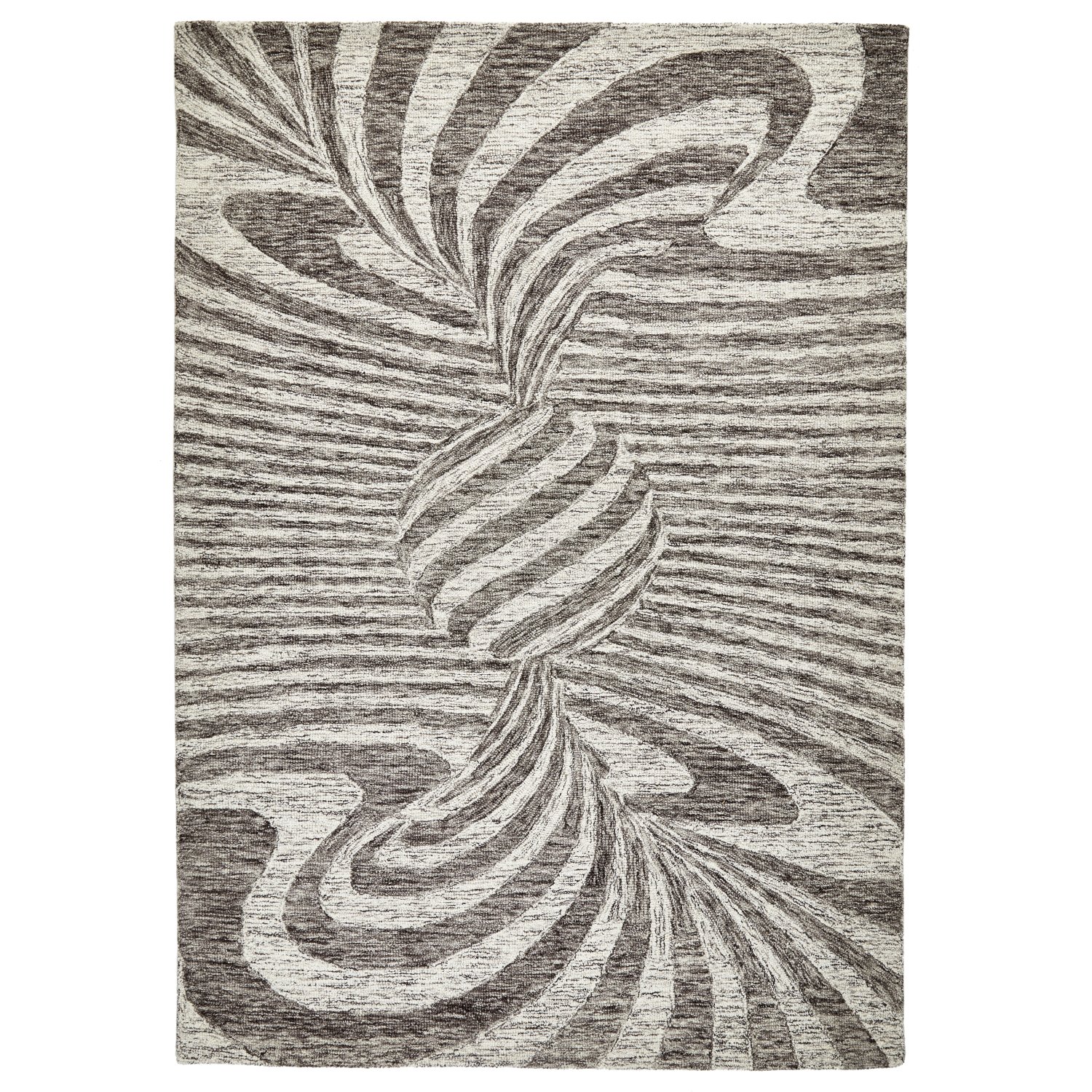 Elements Modern Wool Rug - Cycle