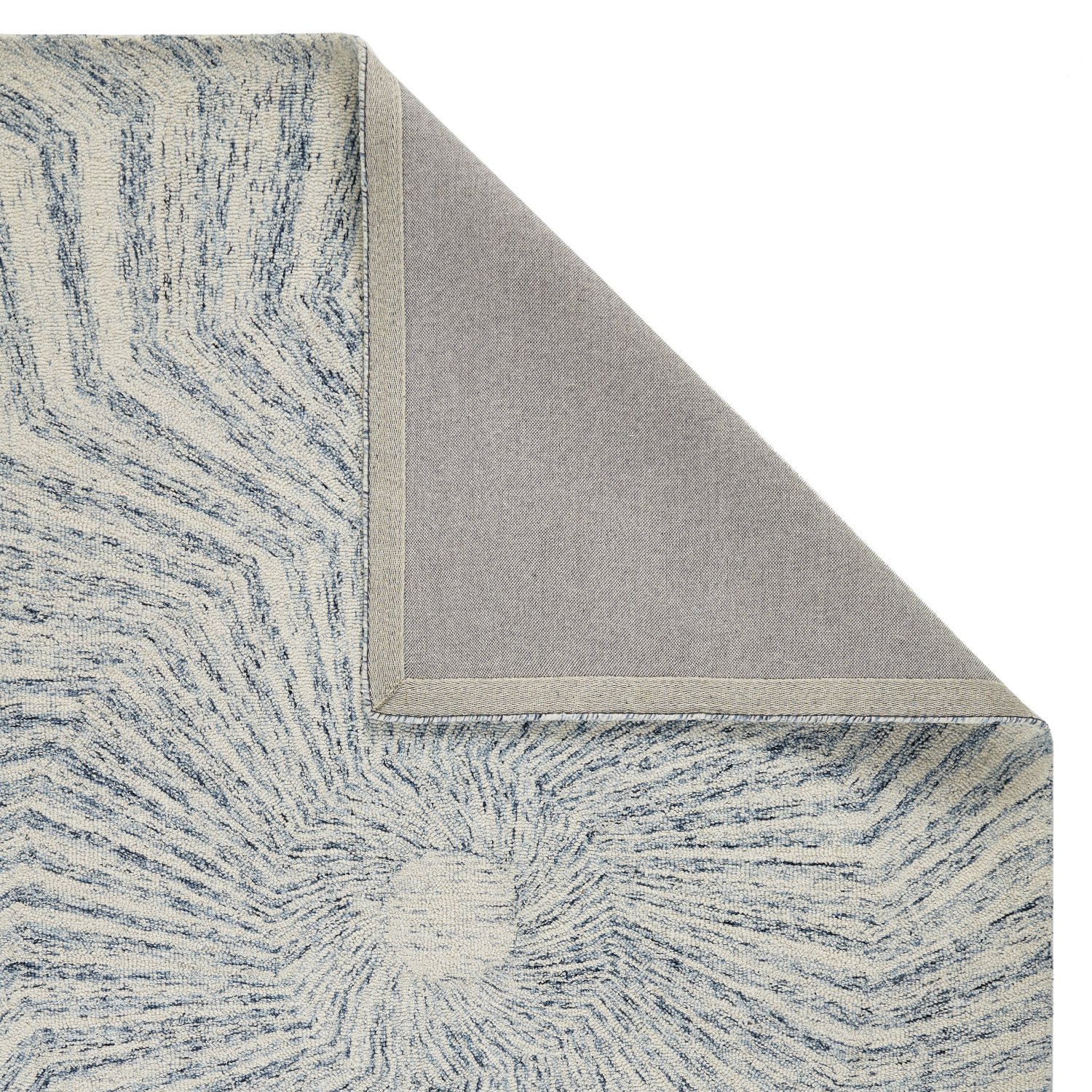 Elements Modern Wool Rug - Spiral