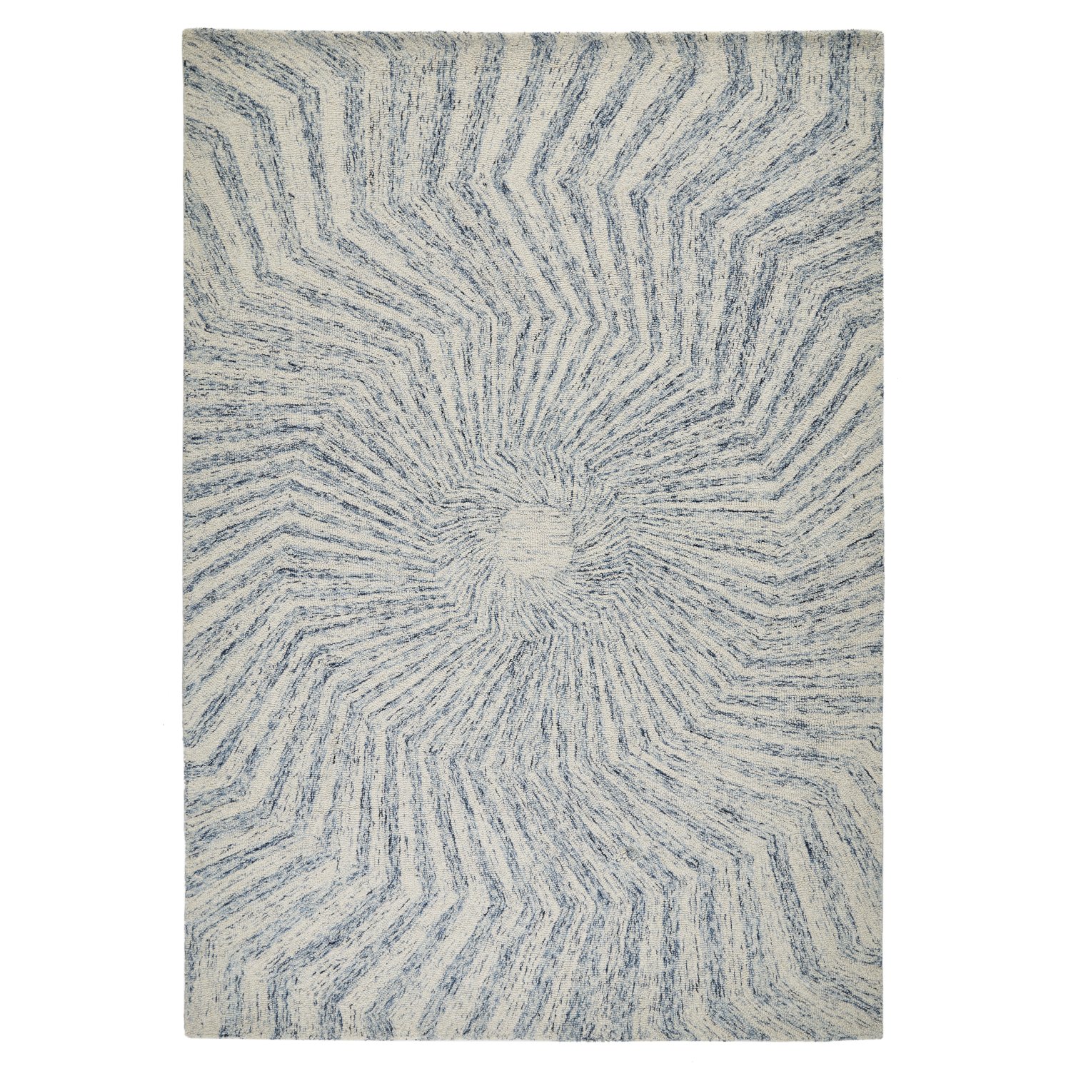 Elements Modern Wool Rug - Spiral Elements Modern Wool Rug - Spiral