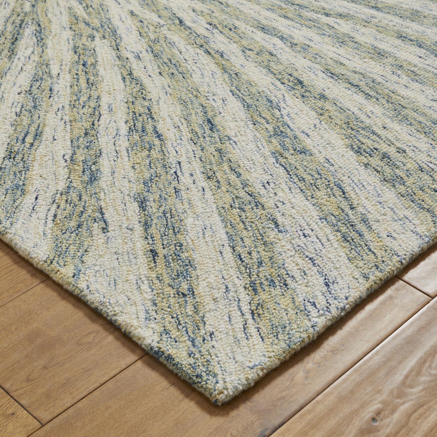 Elements Modern Wool Rug - Vortex