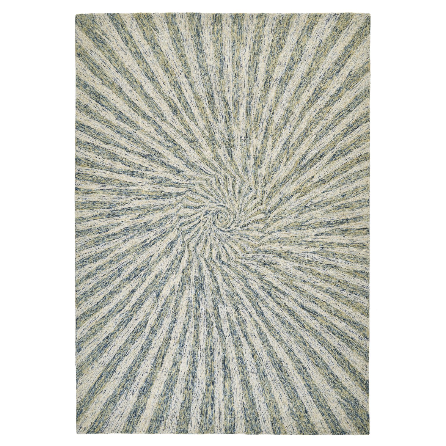 Elements Modern Wool Rug - Vortex Elements Modern Wool Rug - Vortex