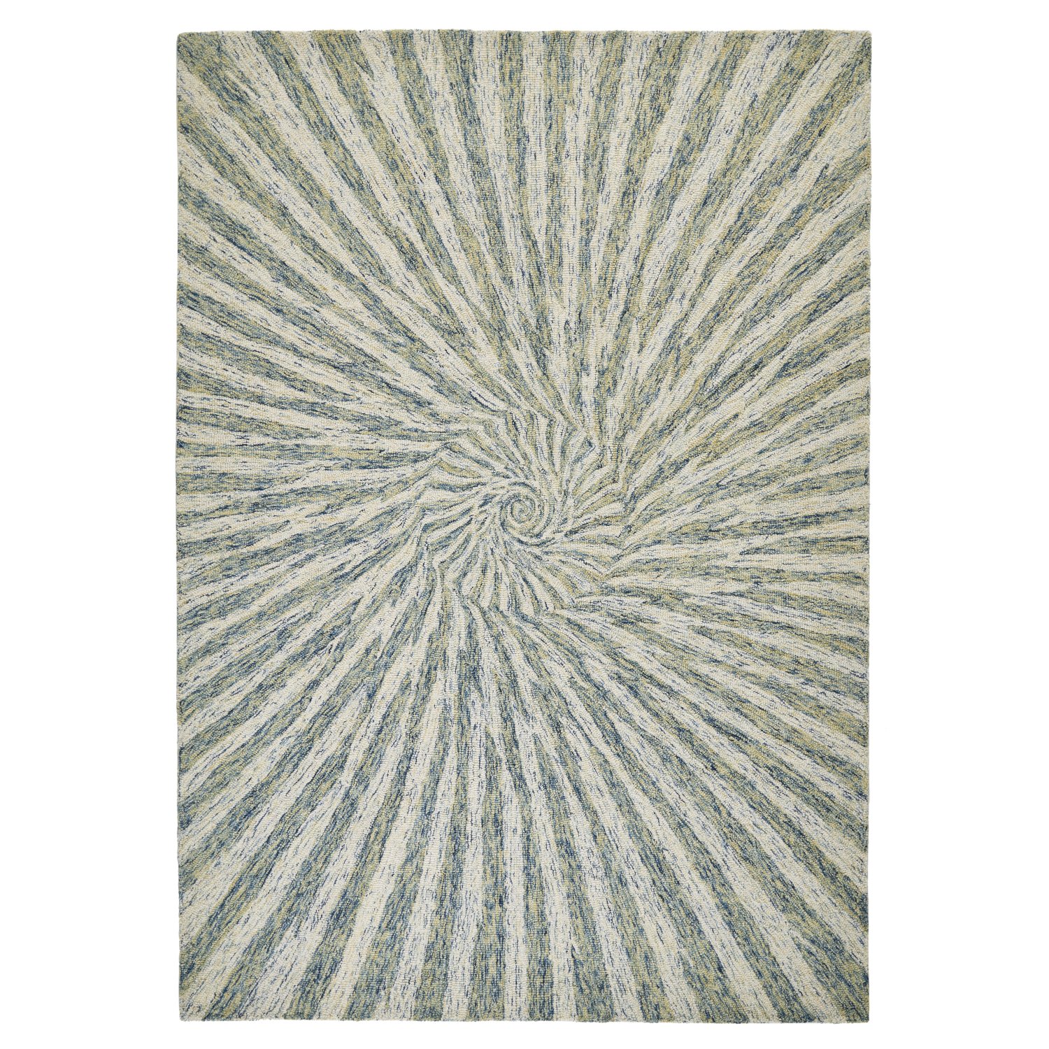 Elements Modern Wool Rug - Vortex