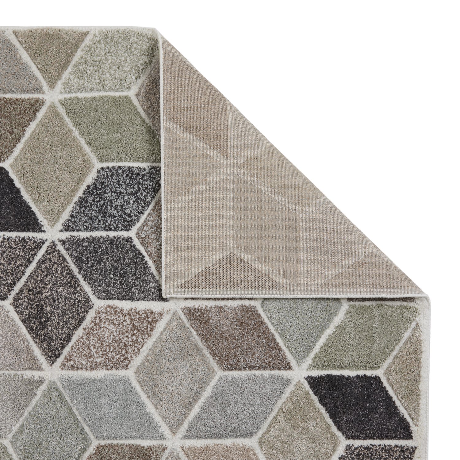 Gio Geometric Rug - 22001J Grey