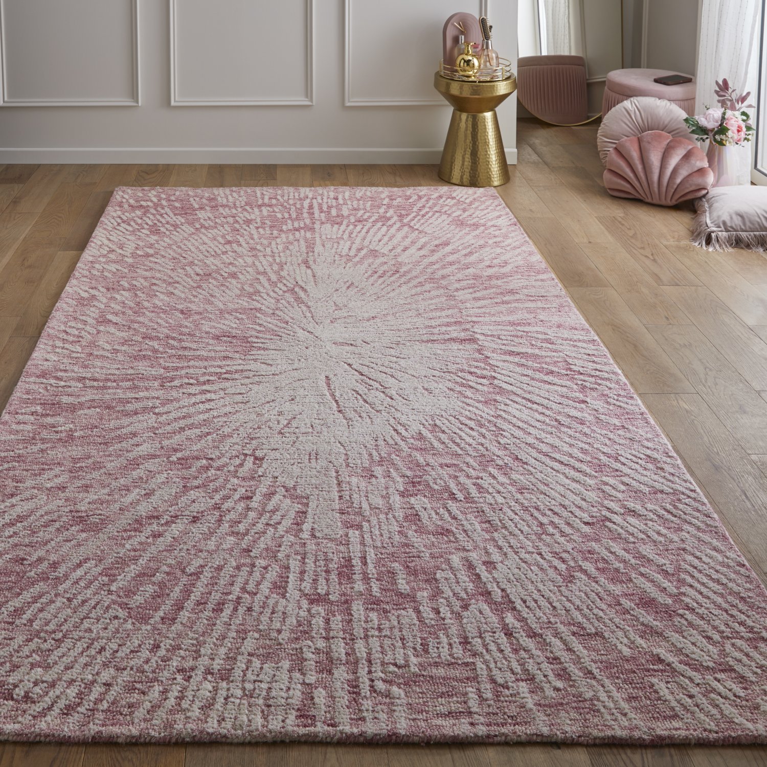 Hampton Modern Wool Rug - Burst Hampton Modern Wool Rug - Burst
