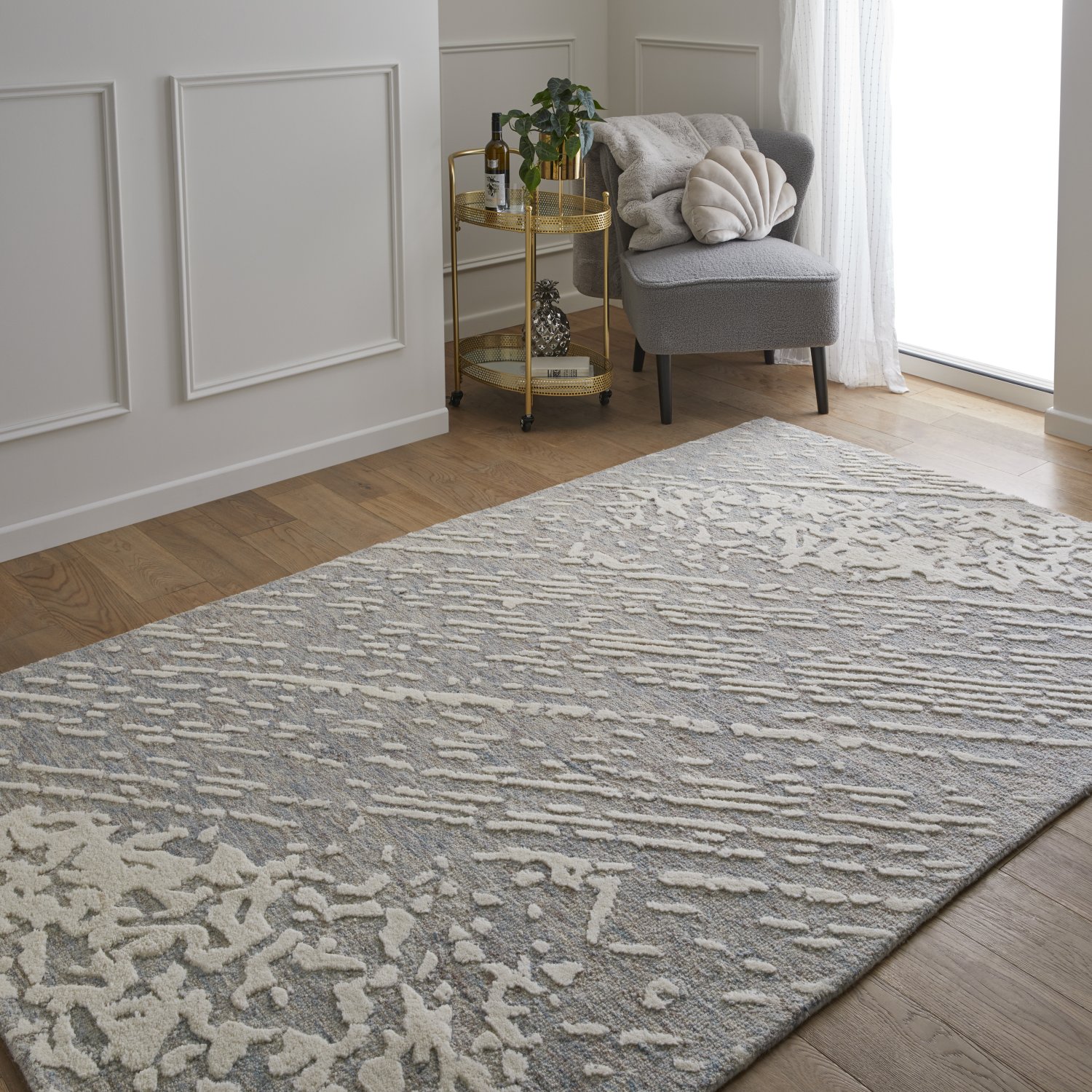 Hampton Modern Wool Rug - Tokyo