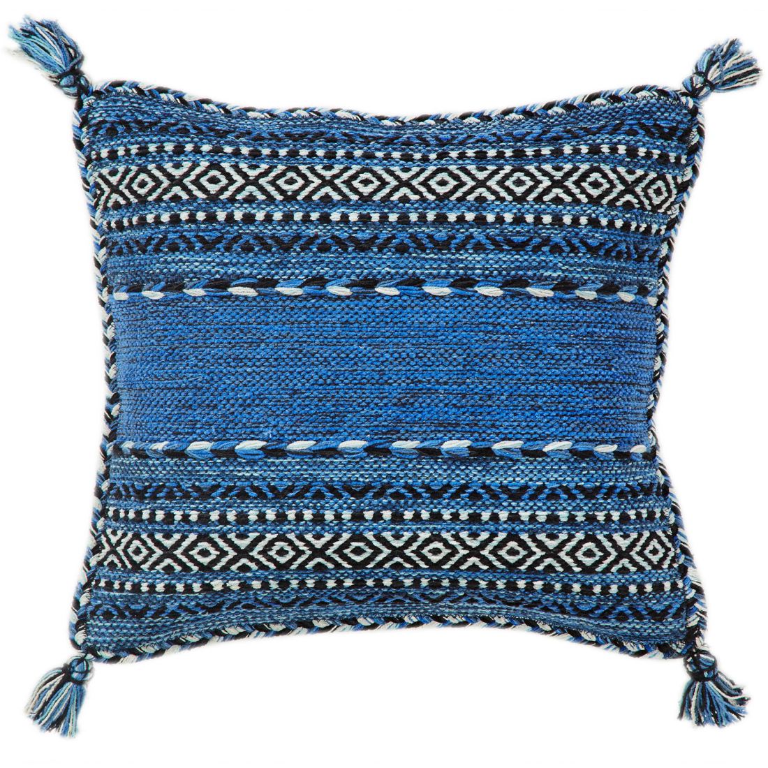 Kelim Ethnic Rug - Blue Kelim Ethnic Rug - Blue
