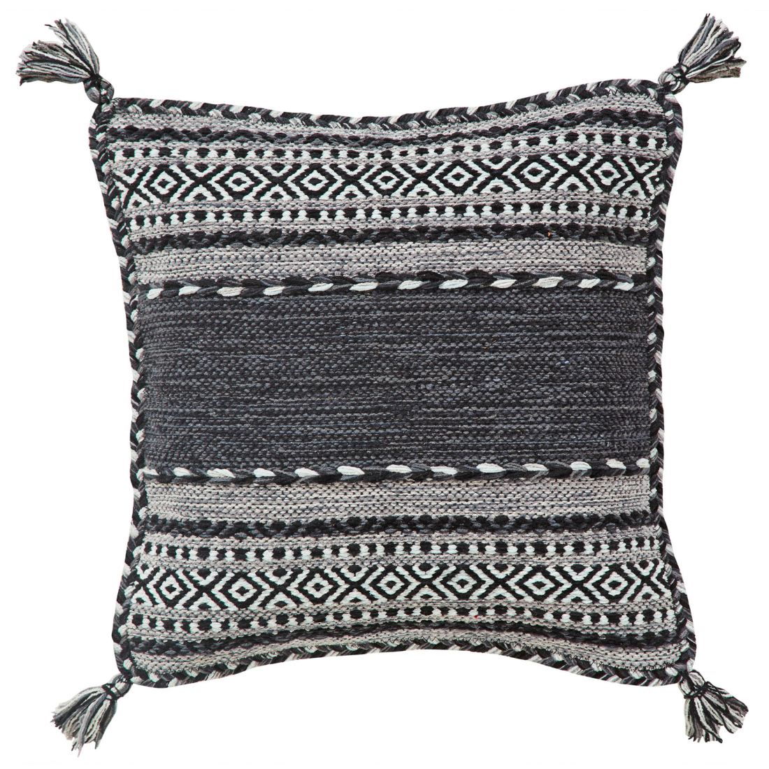 Kelim Ethnic Runner - Charcoal Kelim Ethnic Runner - Charcoal