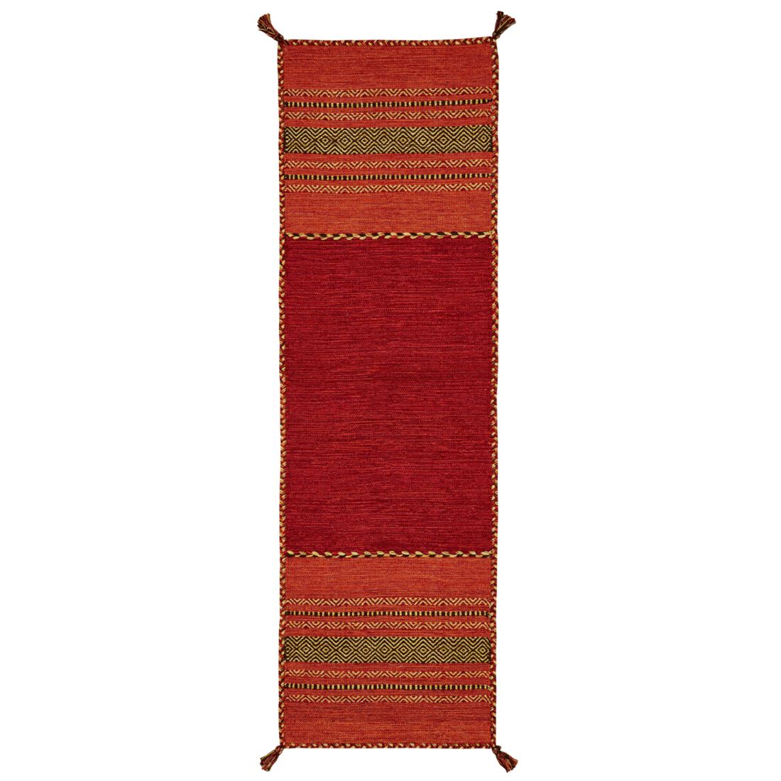 Kelim Ethnic Runner - Red