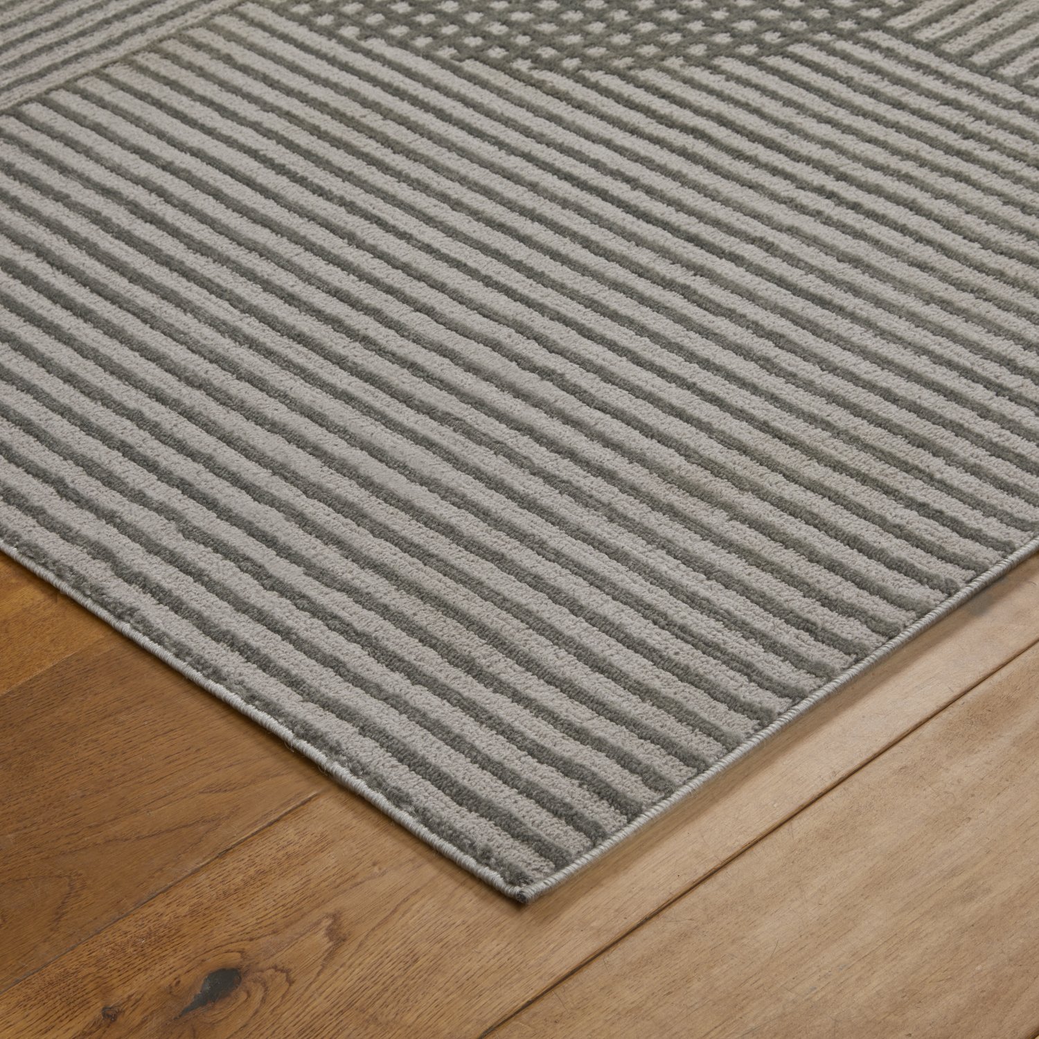 Manhattan Modern Rug - 8120H Grey