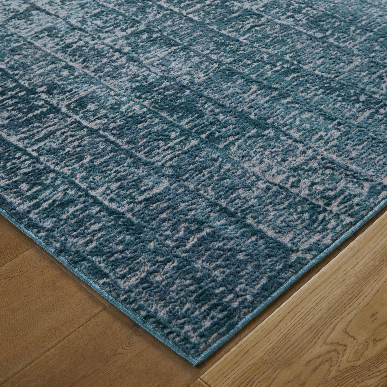 Manhattan Modern Runner - 709B Blue Manhattan Modern Runner - 709B Blue