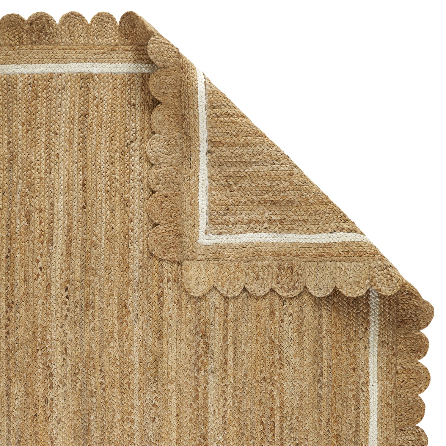 Naturals Jute Flatweave Rug - Border Naturals Jute Flatweave Rug - Border