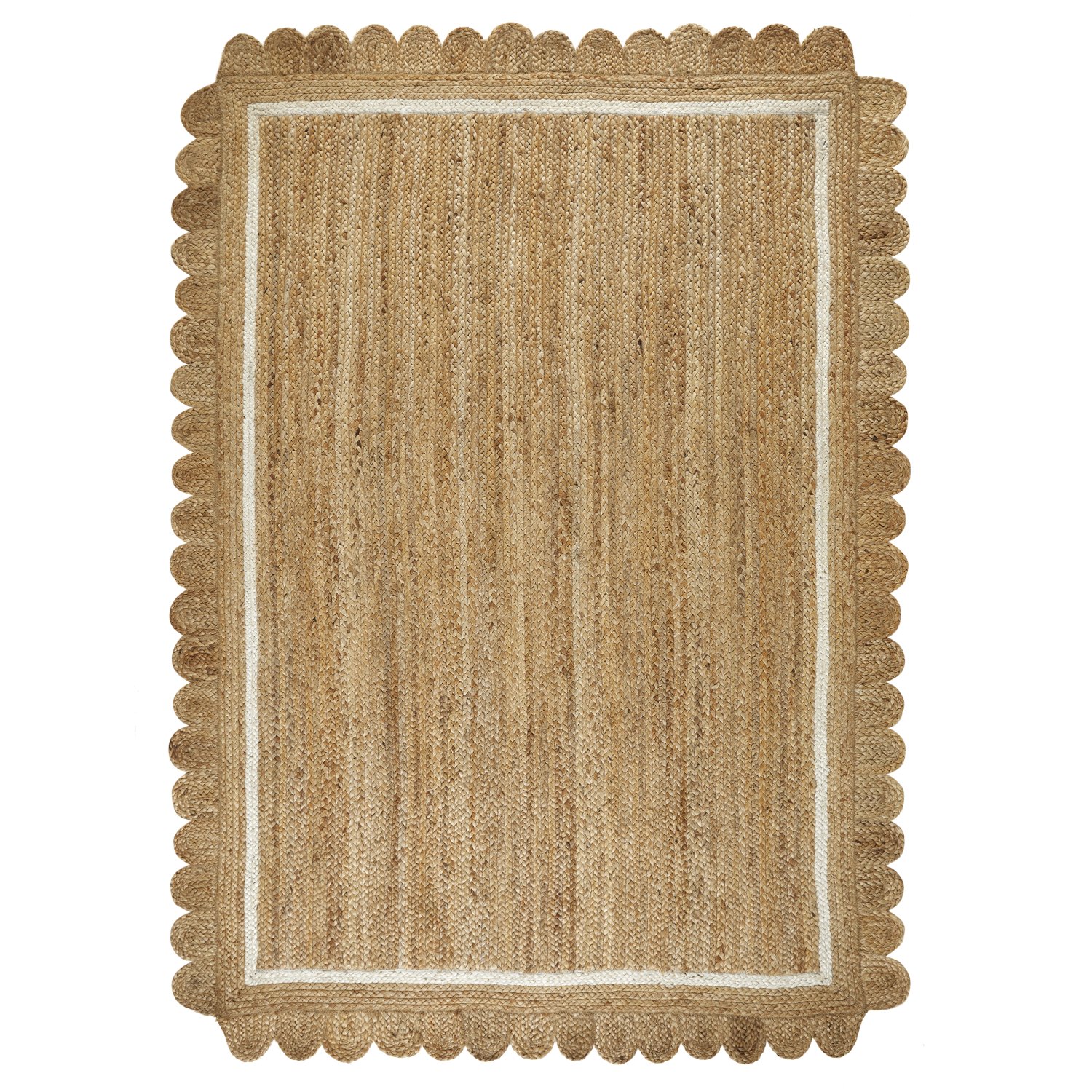 Naturals Jute Flatweave Rug - Border Naturals Jute Flatweave Rug - Border